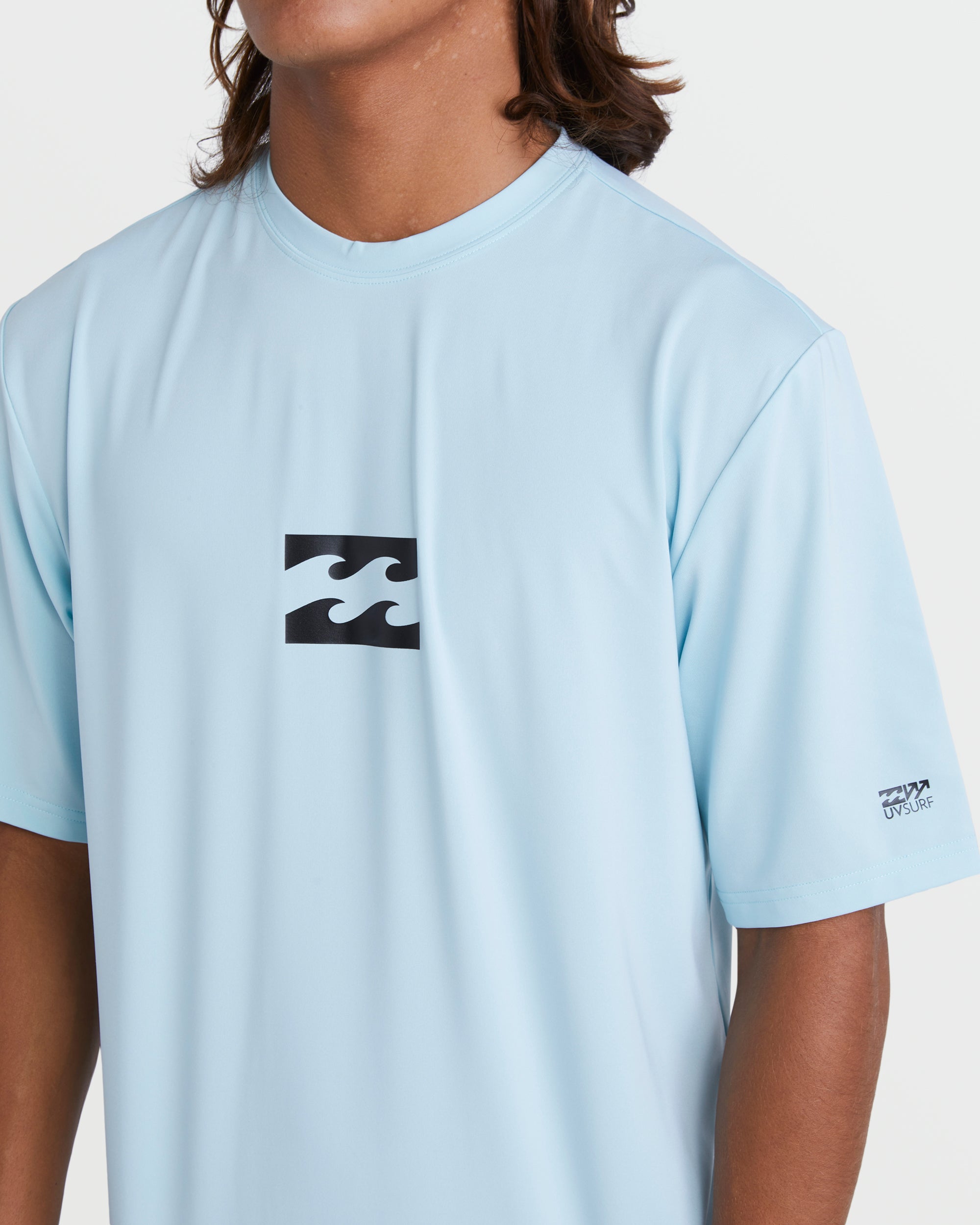 All Day Wave UPF 50 Short Sleeve Rashguard - Crown Blue