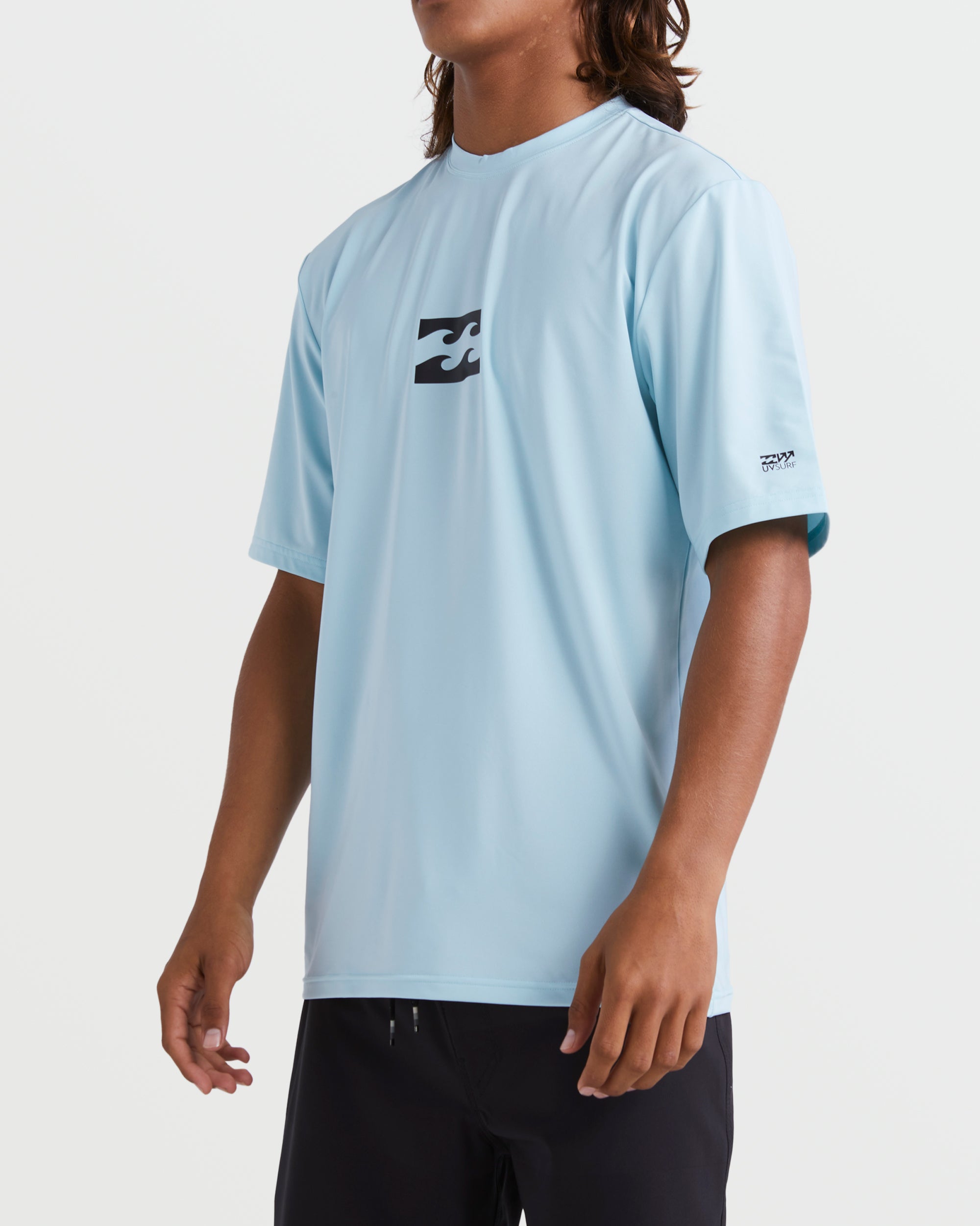 All Day Wave UPF 50 Short Sleeve Rashguard - Crown Blue