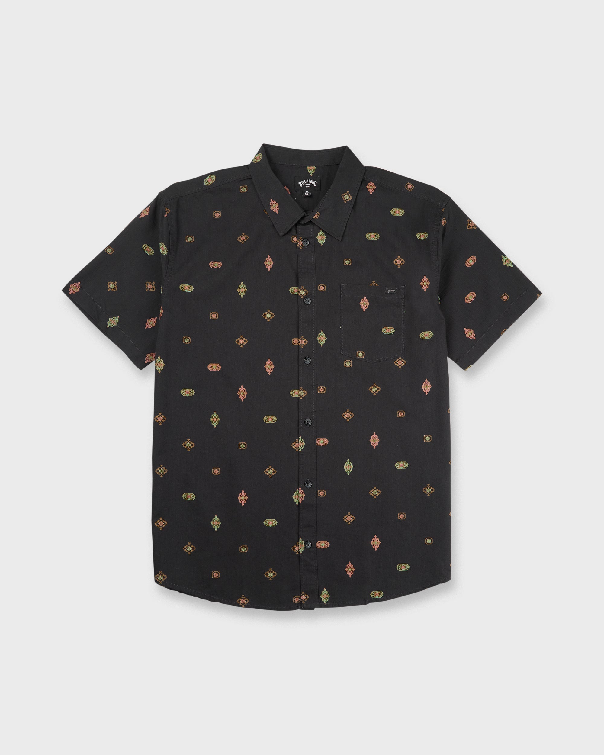 Sundays Mini Short Sleeve Woven Shirt - Phantom