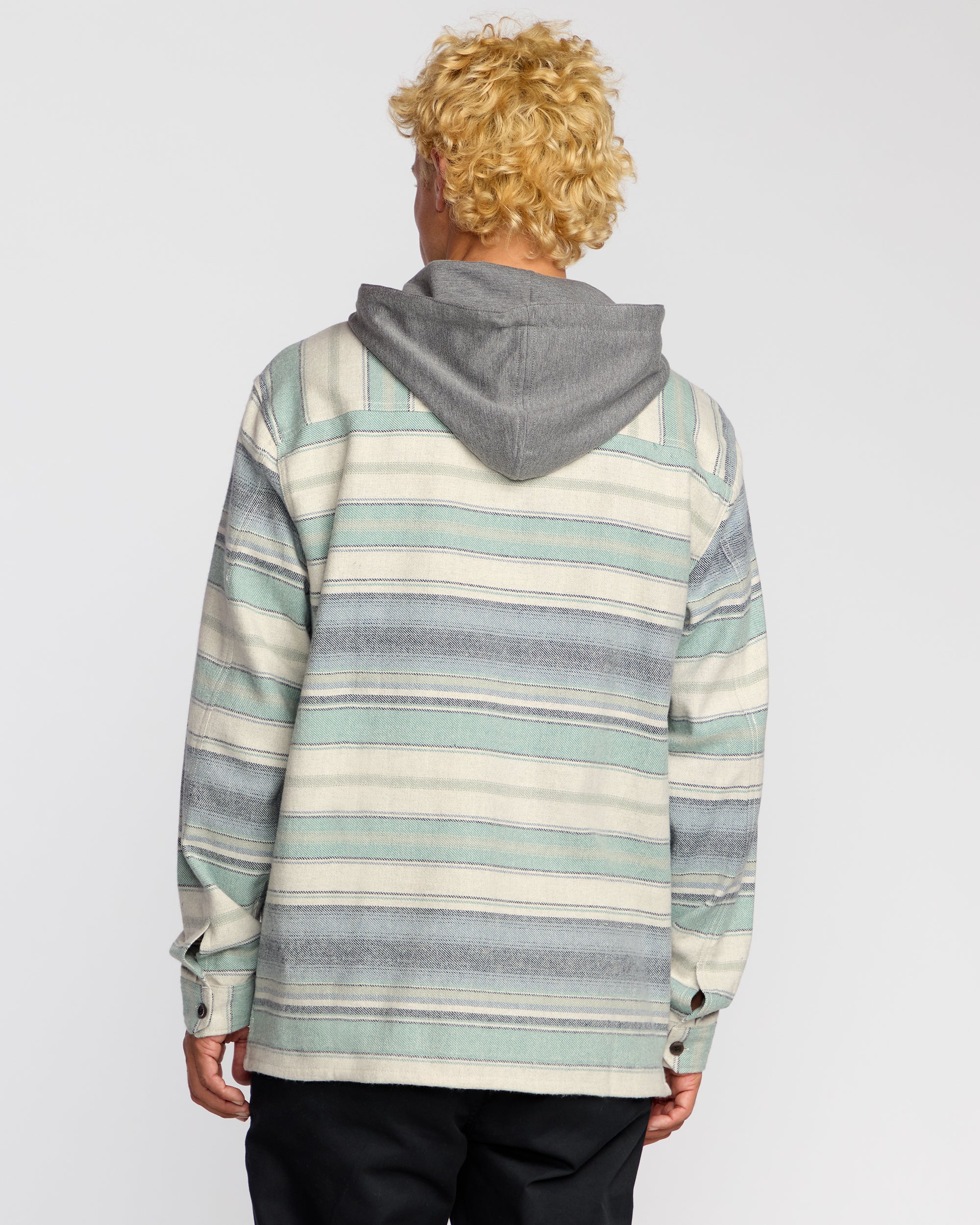 Baja Long Sleeve Flannel Shirt - Oatmeal