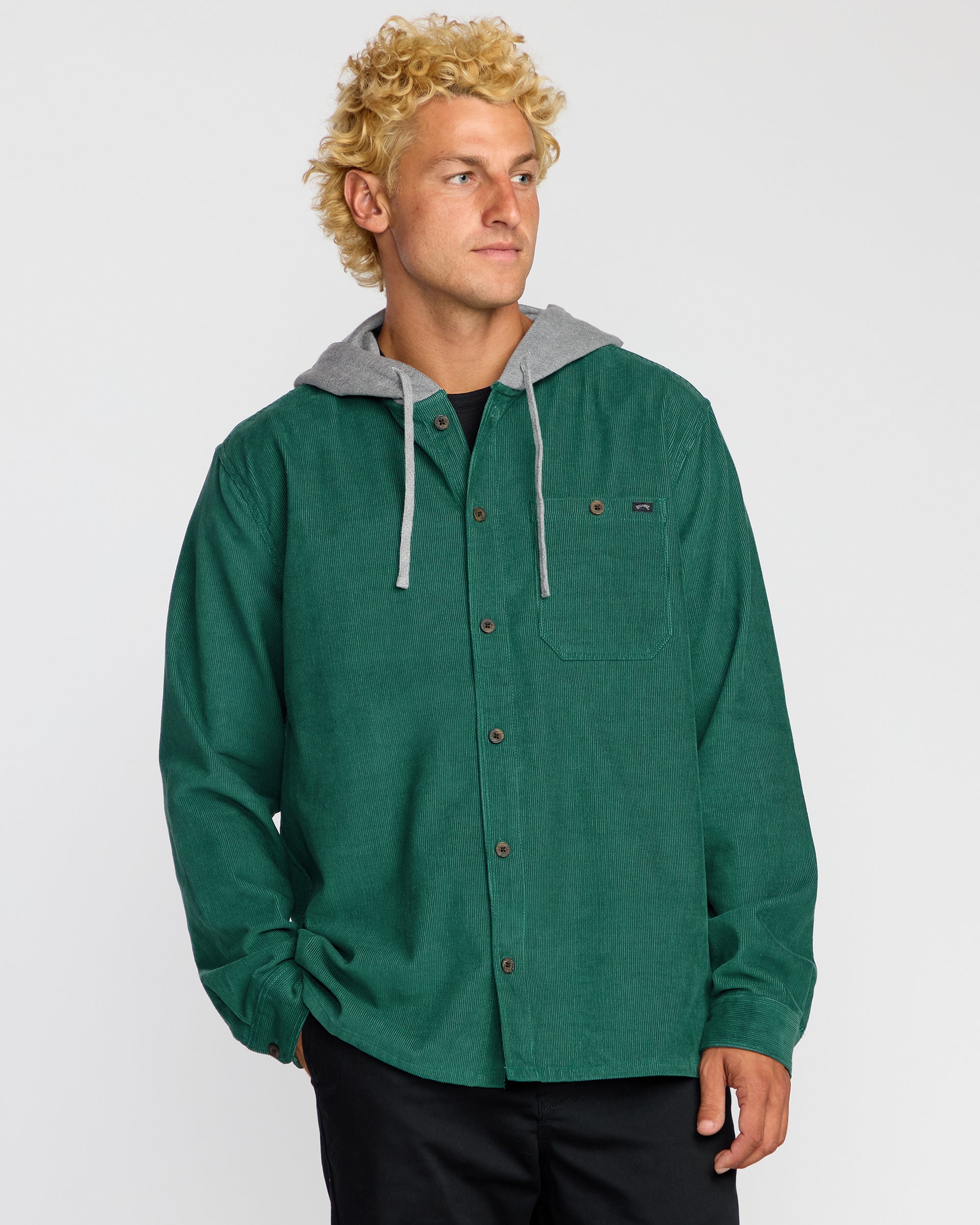 Baja Long Sleeve Flannel Shirt - Sage Green