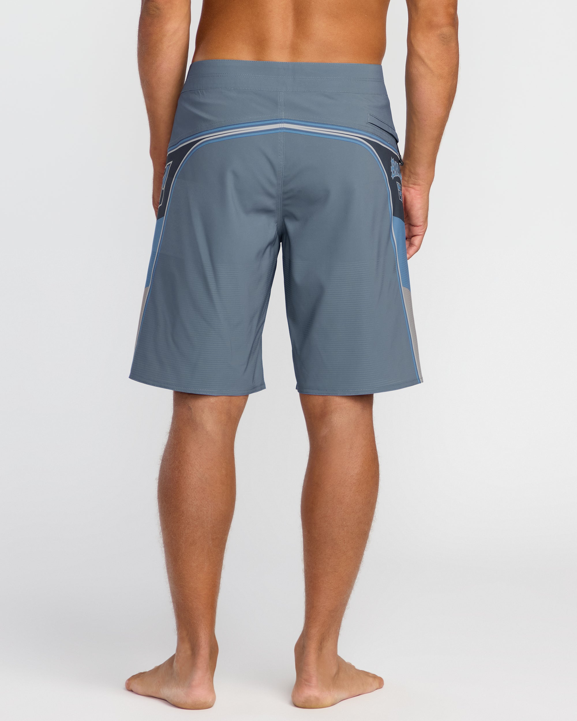 Straddie Airlite 20" Boardshorts - Steel Blue