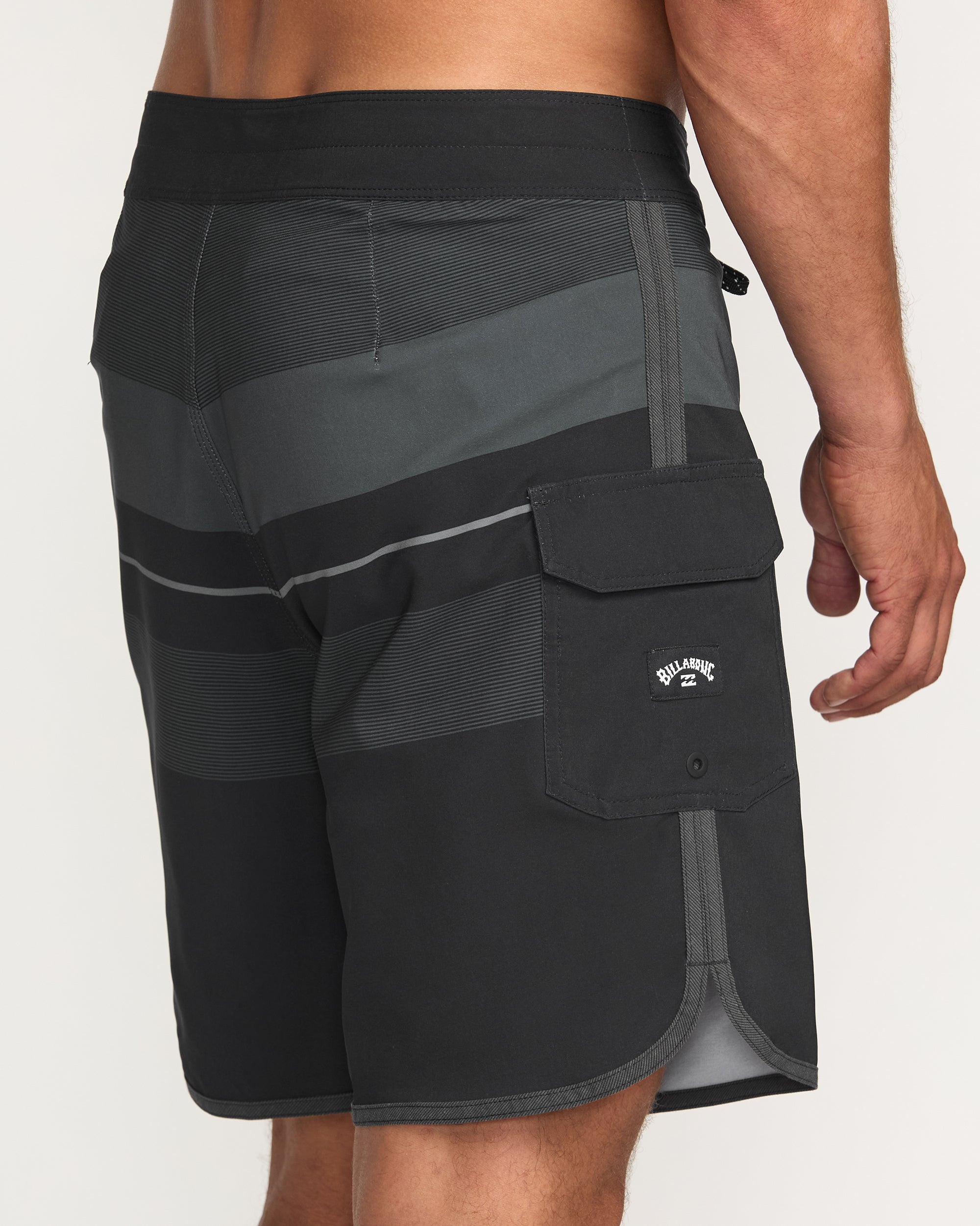 73 Pro Performance 18" Boardshorts - Black