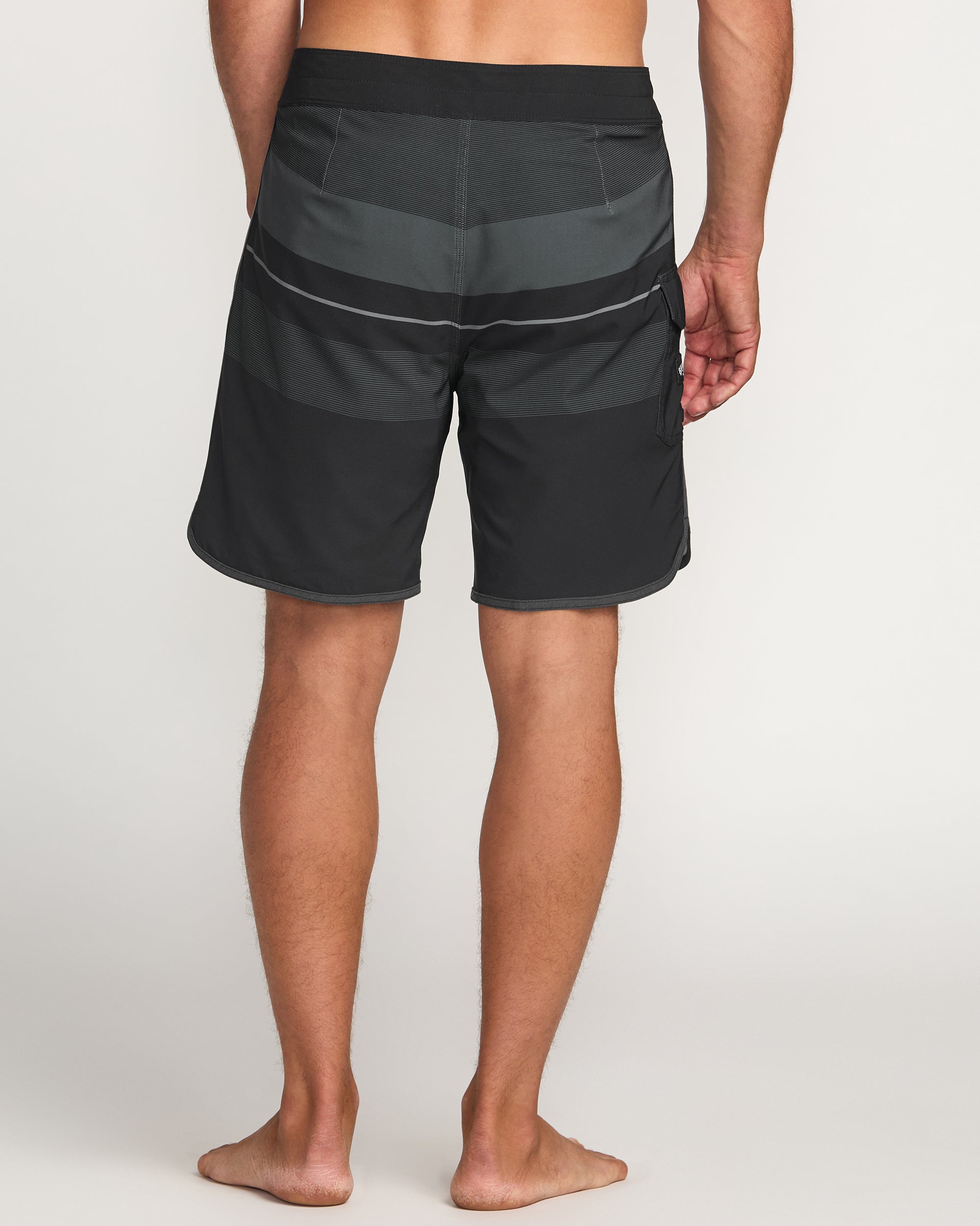 73 Pro Performance 18" Boardshorts - Black