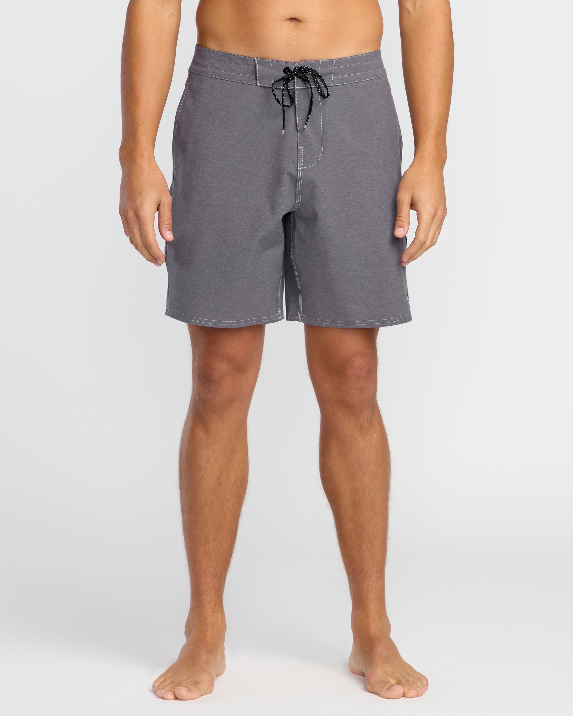 Every Other Day Lo Tide 18" Boardshorts - Gray Violet