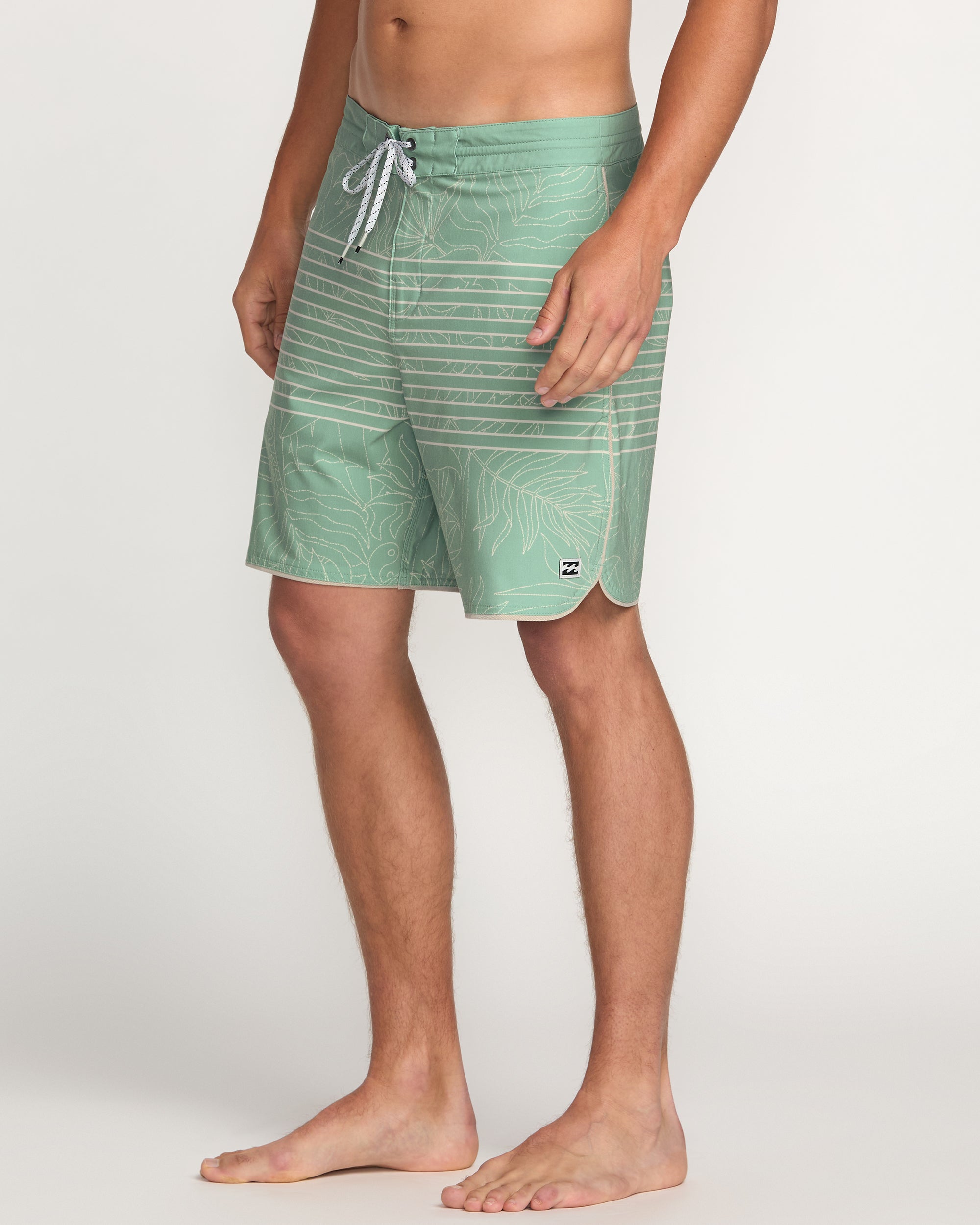 73 Lo Tide 18" Boardshorts - Mist Green