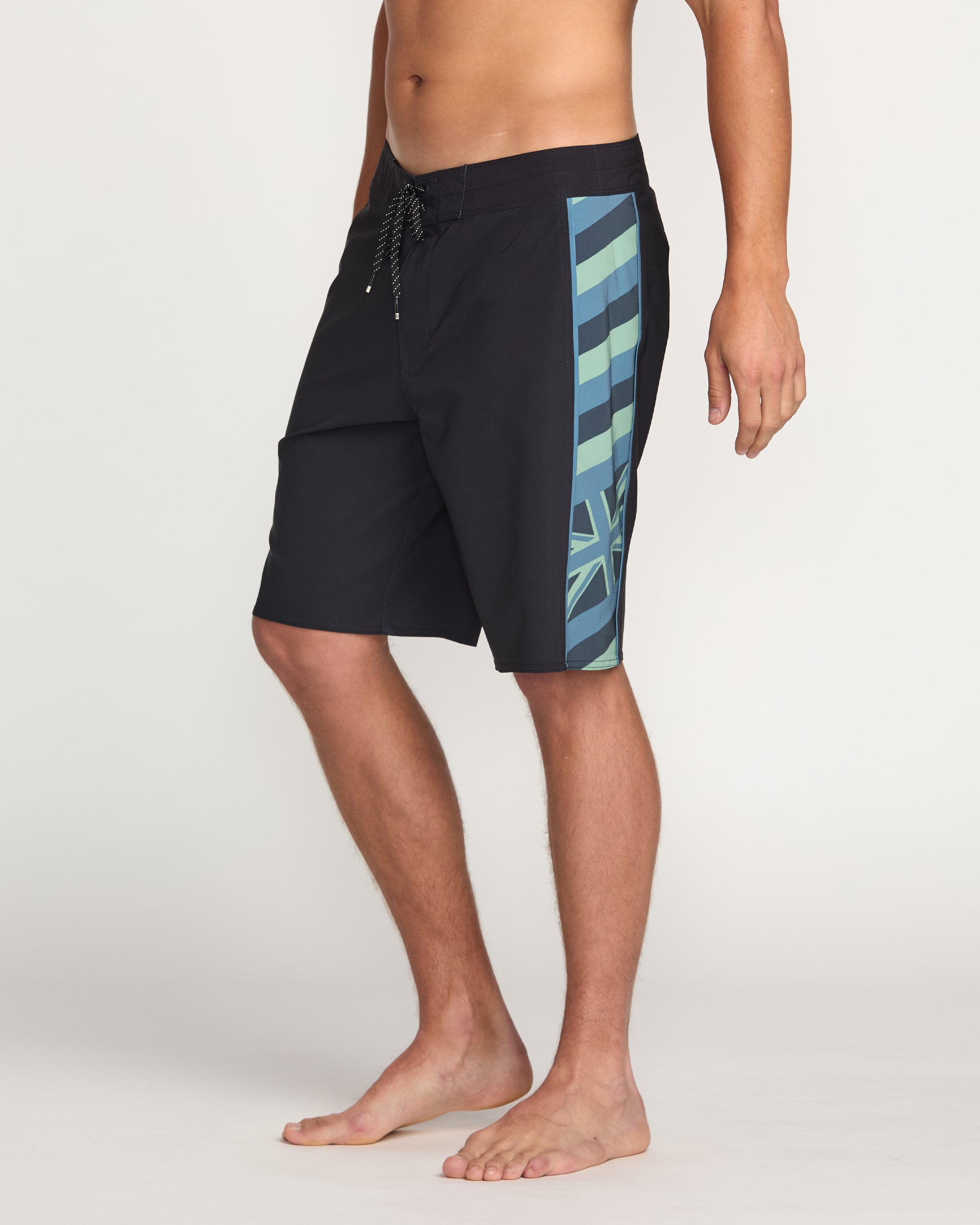 D Bah 2.0 Hi Pro Performance 19" Boardshorts - Washed Black