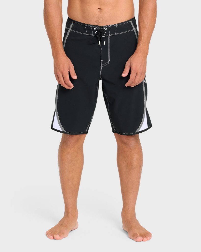 Dbah Bio Wave Pro 21" Boardshorts - Black/White - Black/White