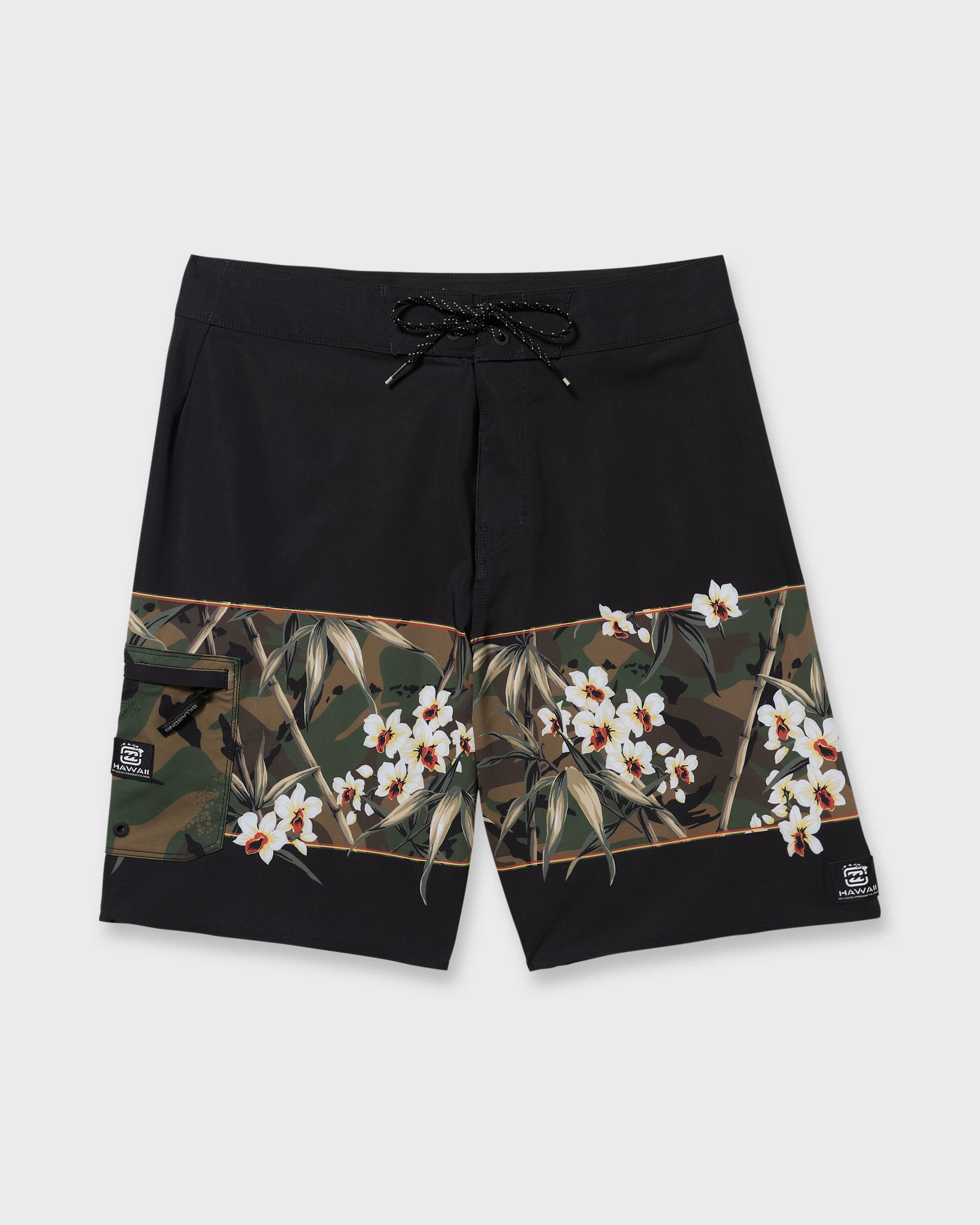 Lowers Pro Hi 17.5" Boardshorts - Black