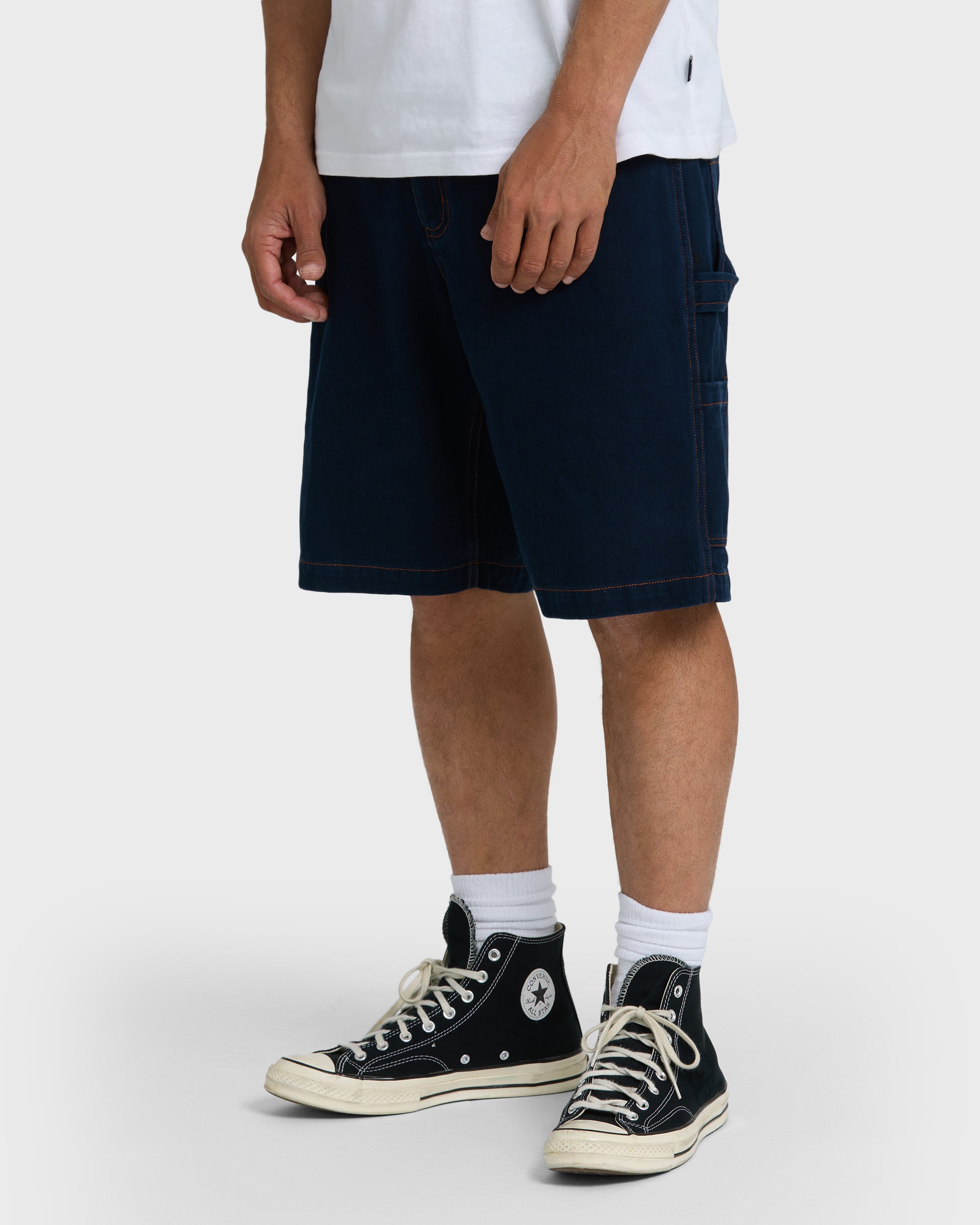 Bad Dog 21" Workwear Shorts - Navy