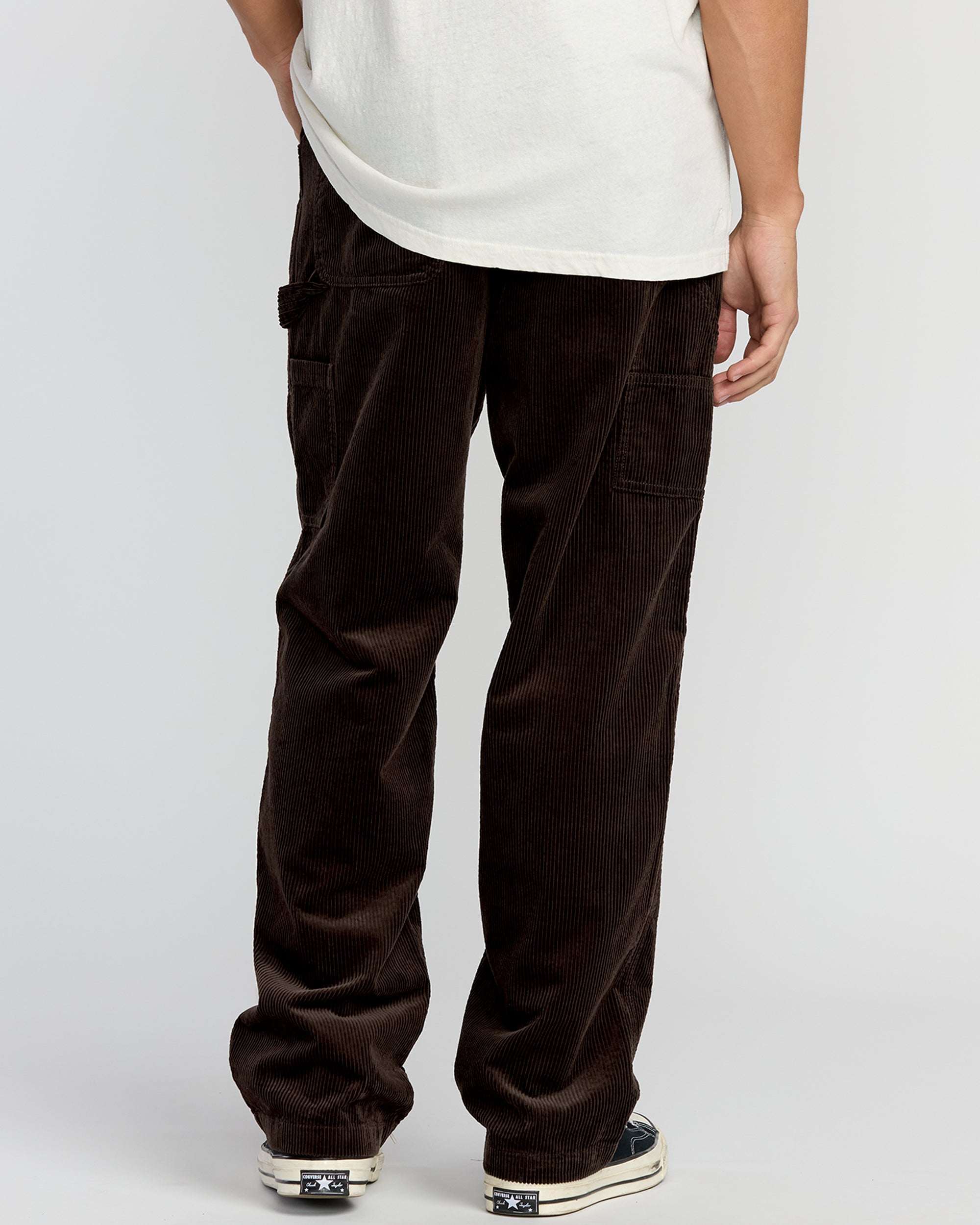 Larry Cord Garage Pants - Chocolate
