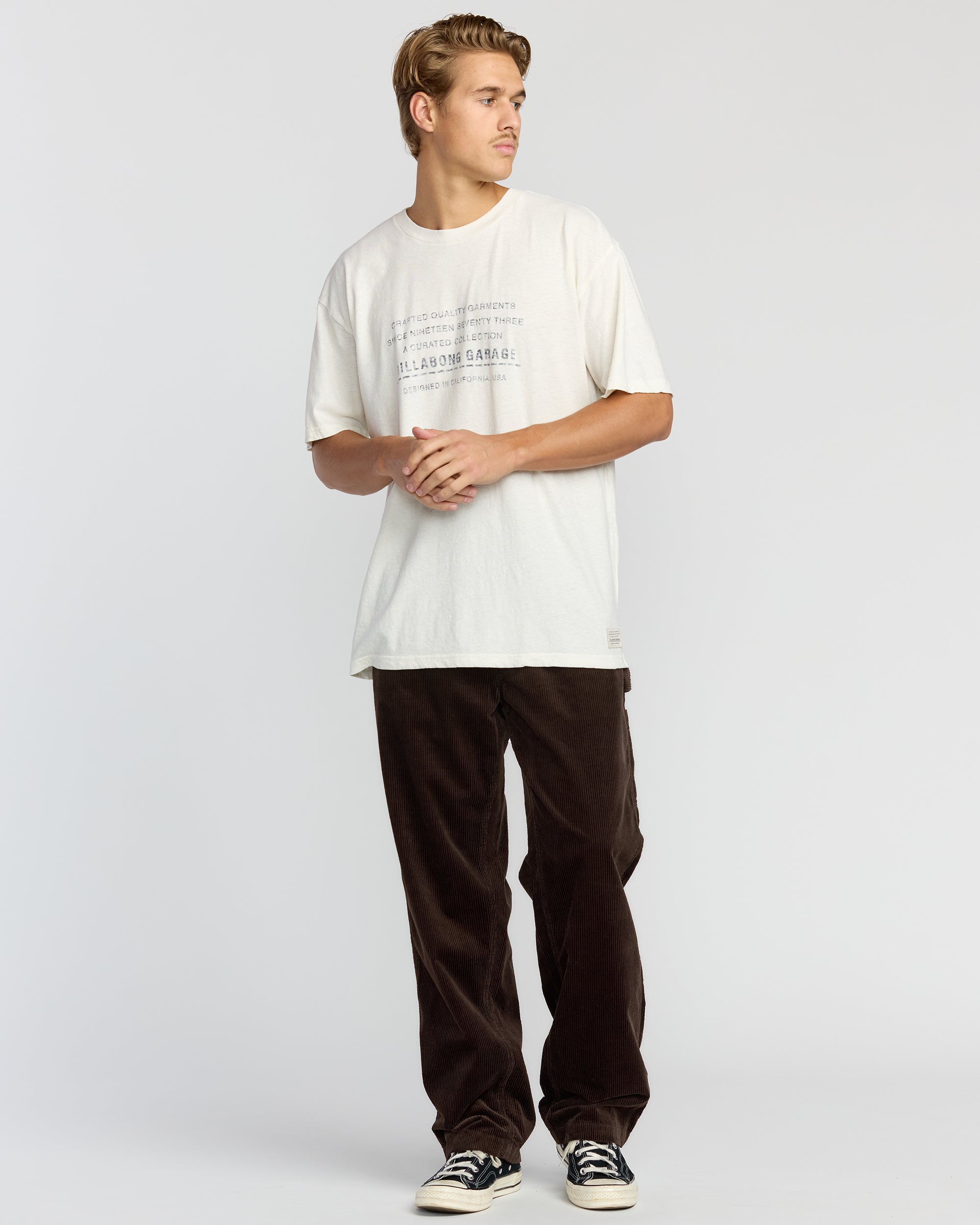 Larry Cord Garage Pants - Chocolate