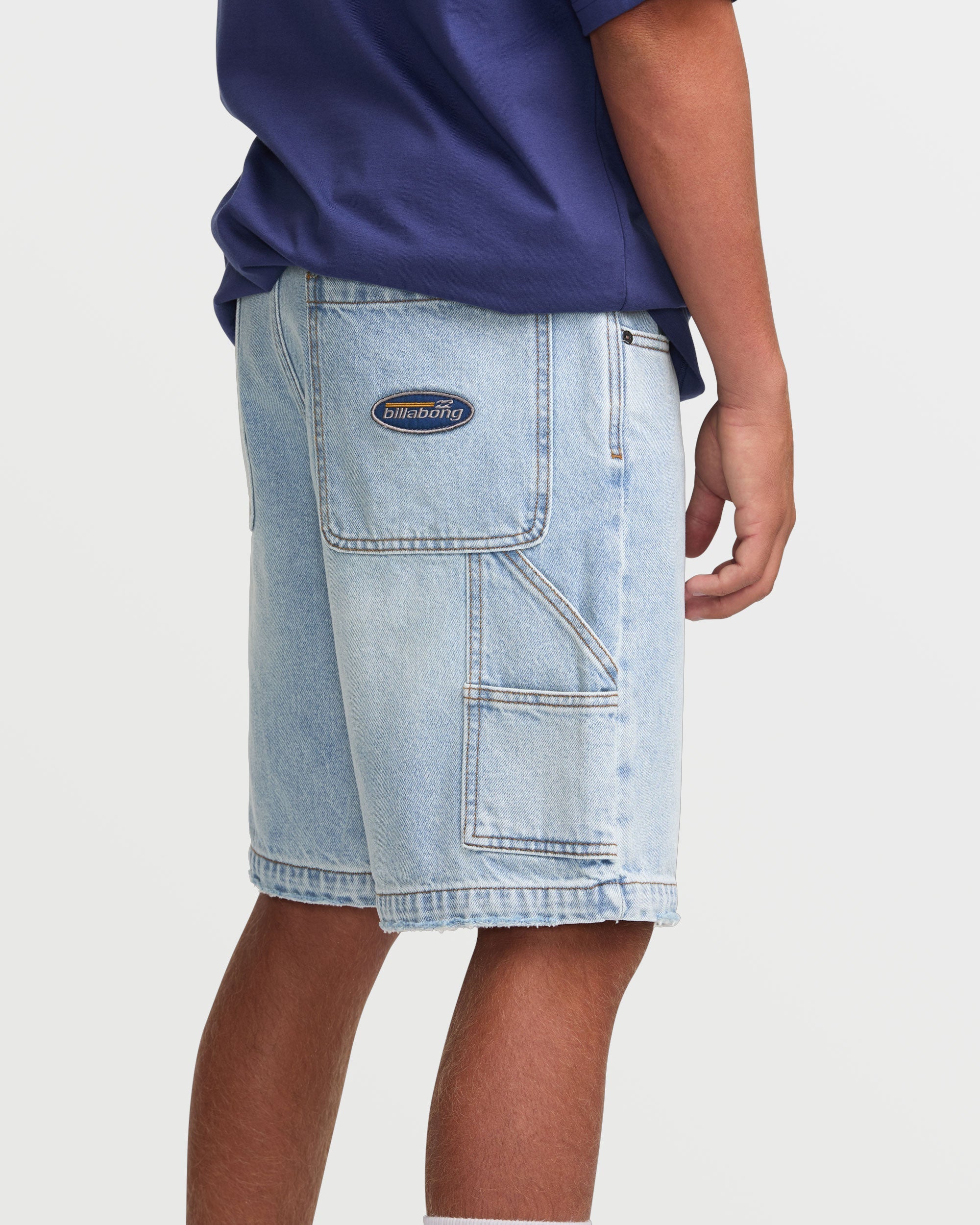 Bad Dog 21" Shorts - Bleached Aqua