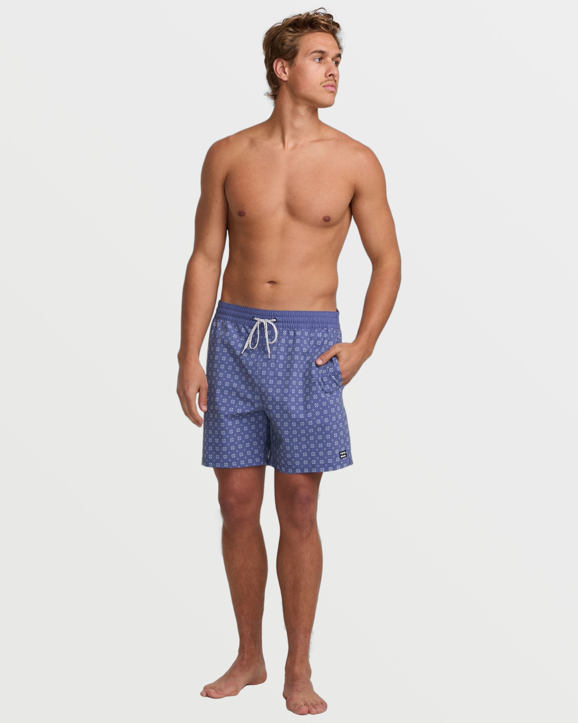 Good Times Layback 16" Trunks - Deep Blue