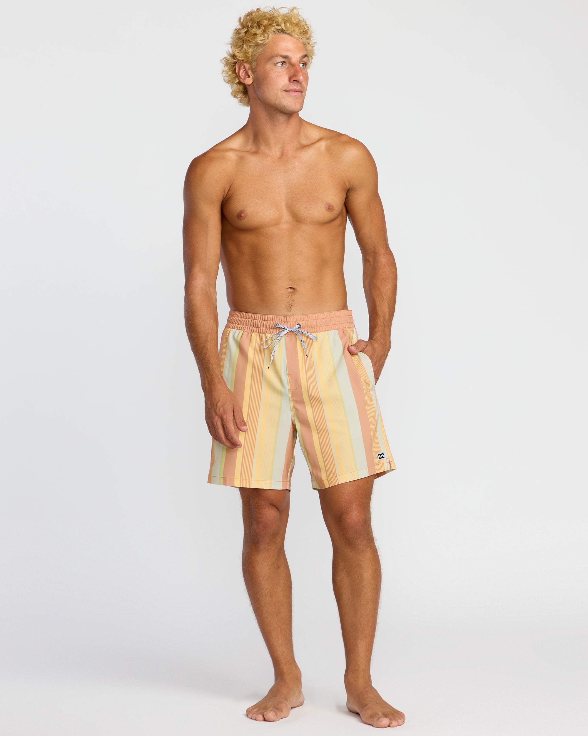 Good Times Layback 16" Trunks - Dusty Rose