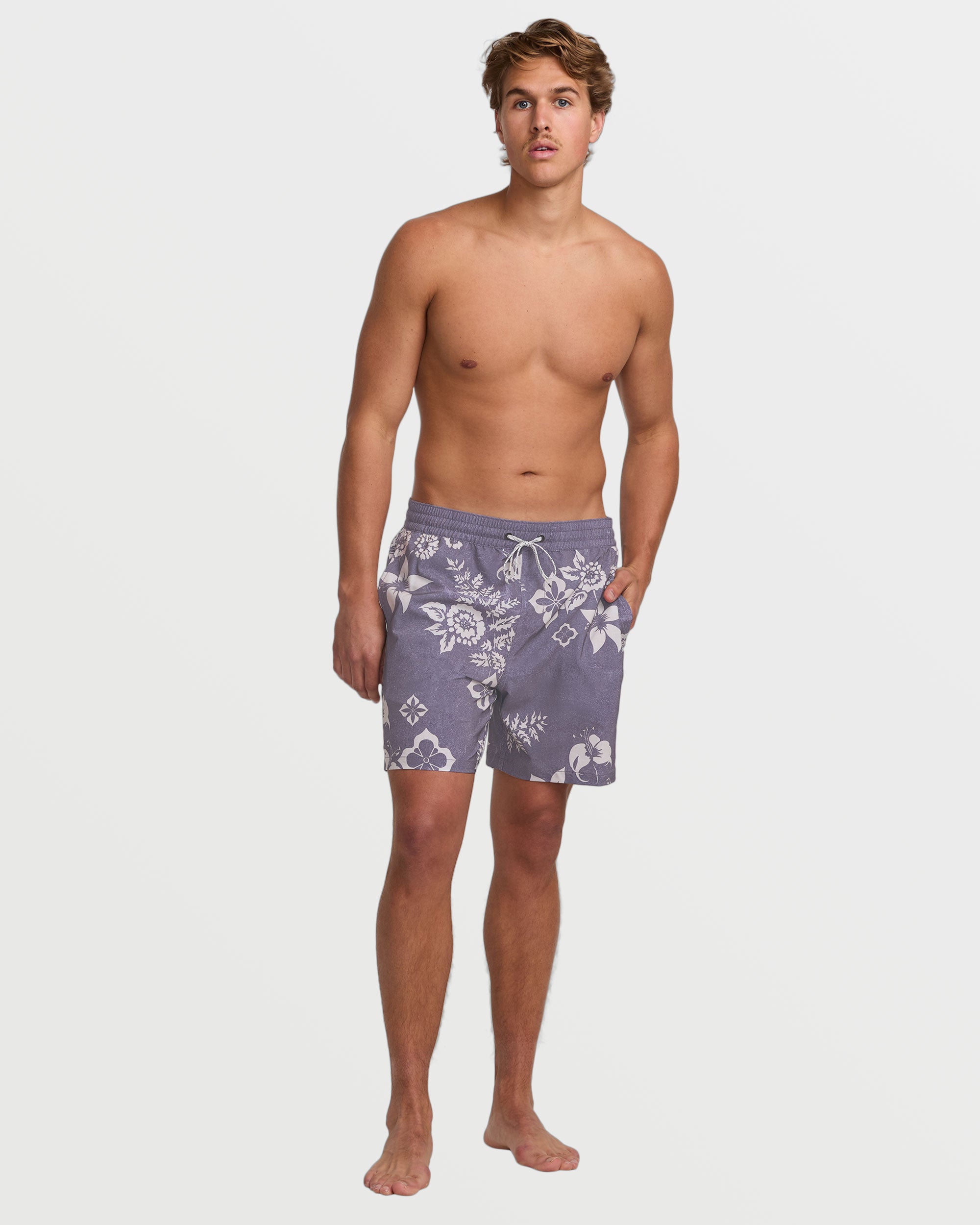 Good Times Layback 16" Trunks - Light Purple