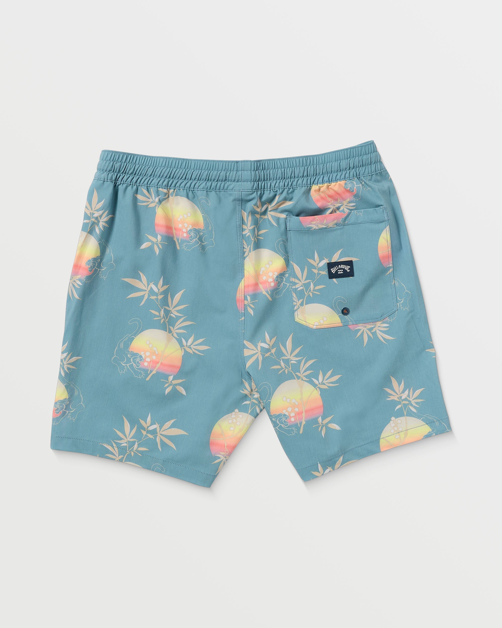 Good Times Layback 16" Trunks - Washed Blue