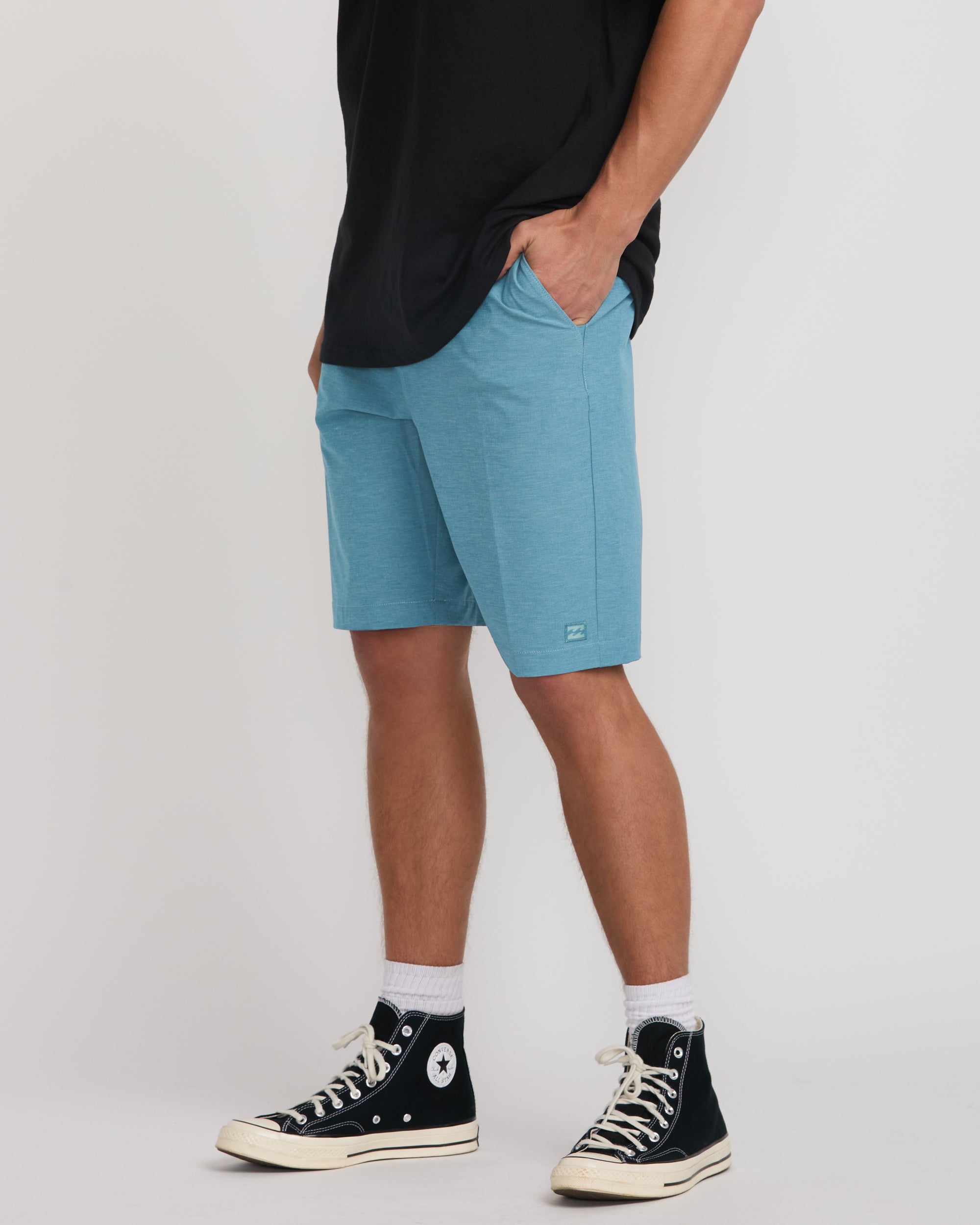Crossfire Submersible 21" Hybrid Shorts - Glacier Blue