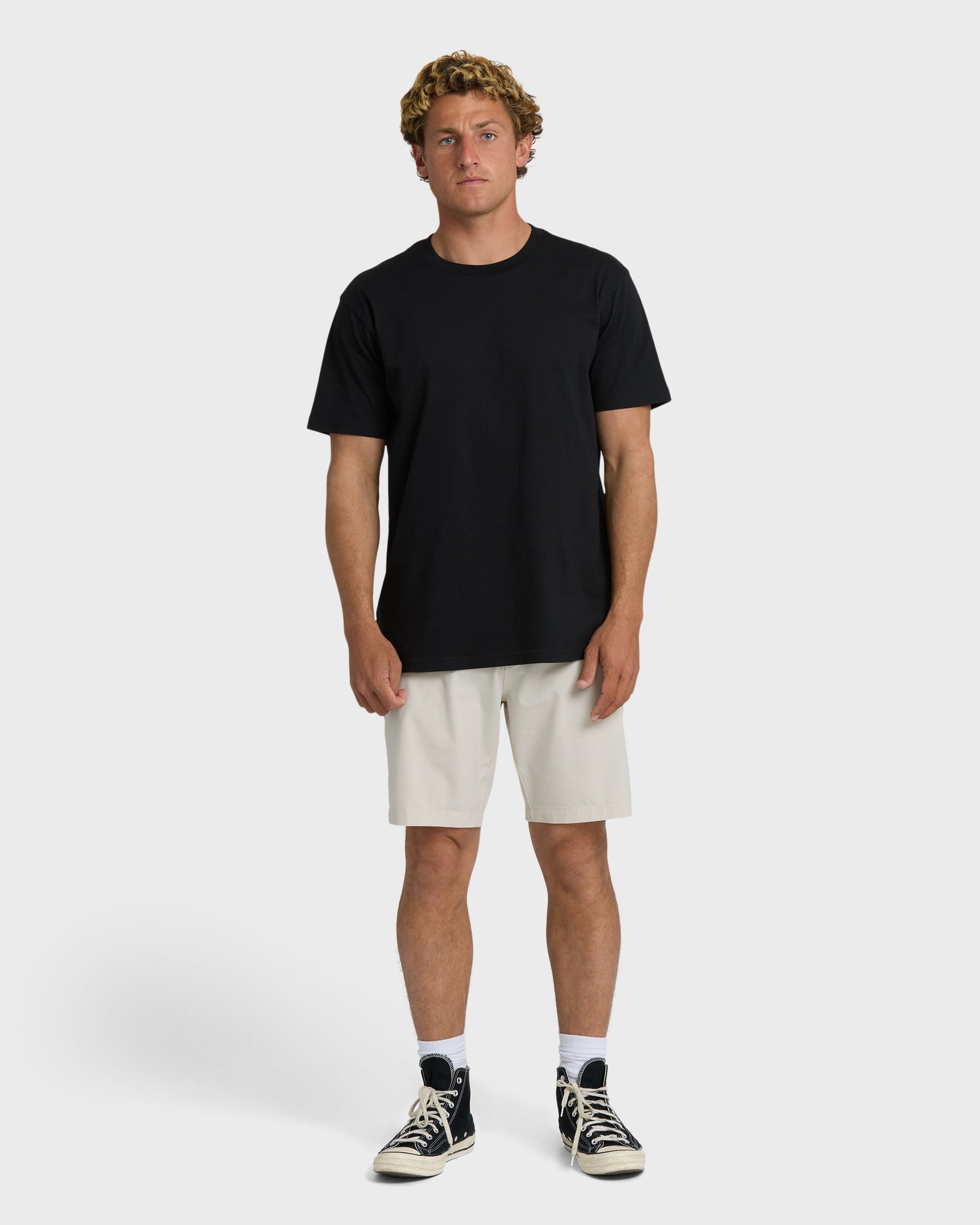 Primary Submersible 18" Hybrid Shorts - Oatmeal