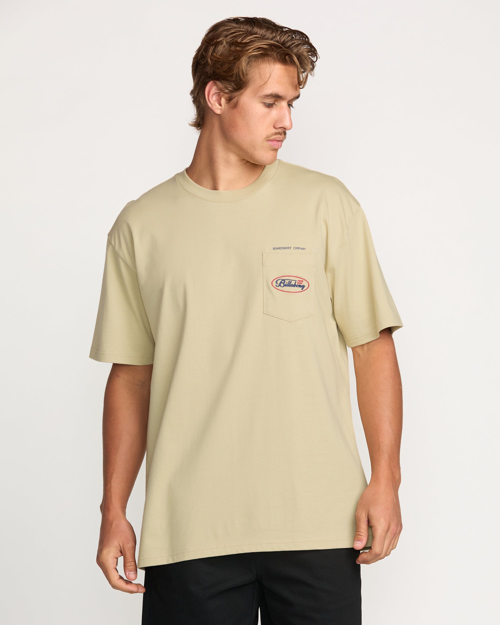 Bad Dog Pocket Regular Tee - Desert