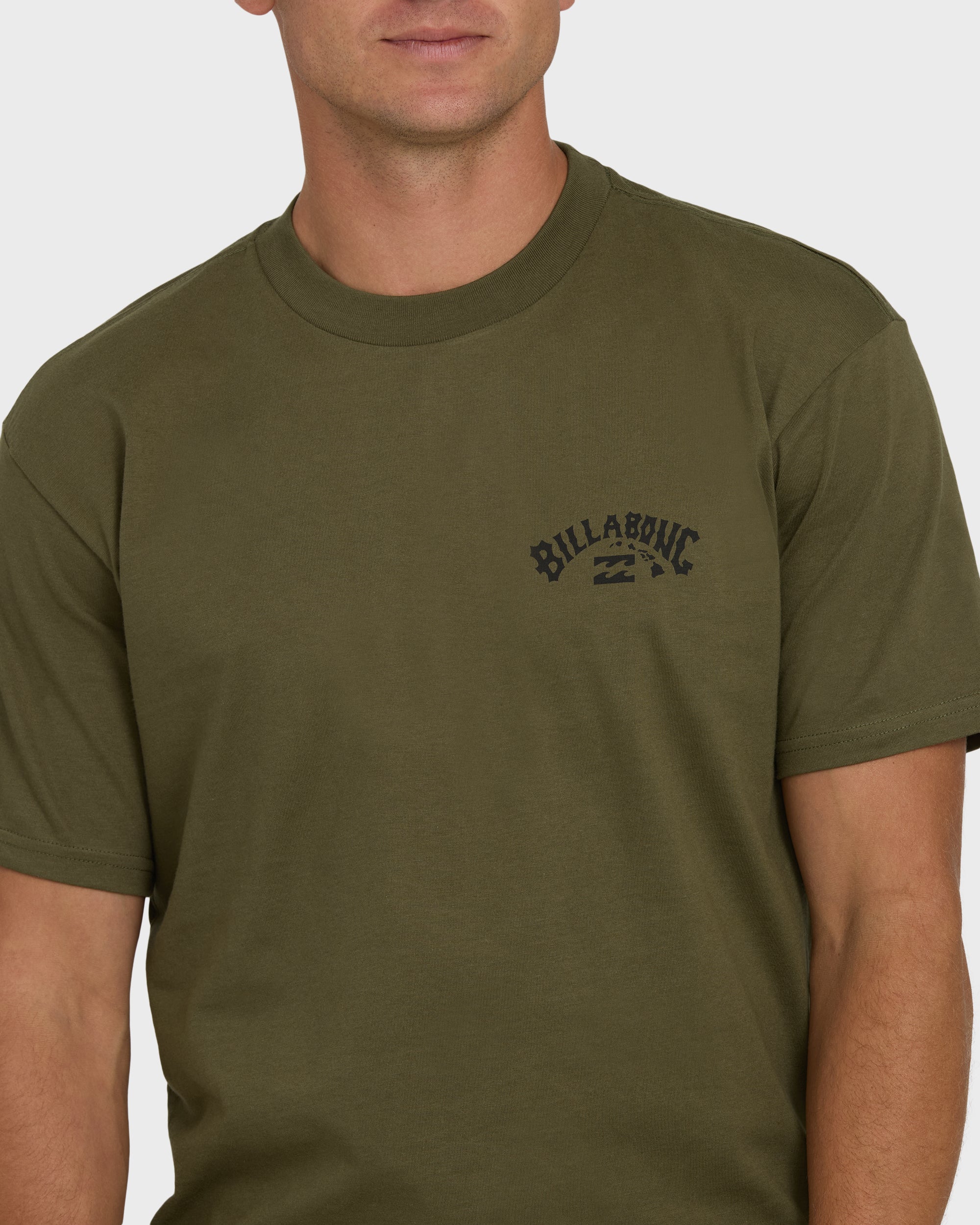 Arch Hi Regular Short Sleeve T-Shirt - Military
