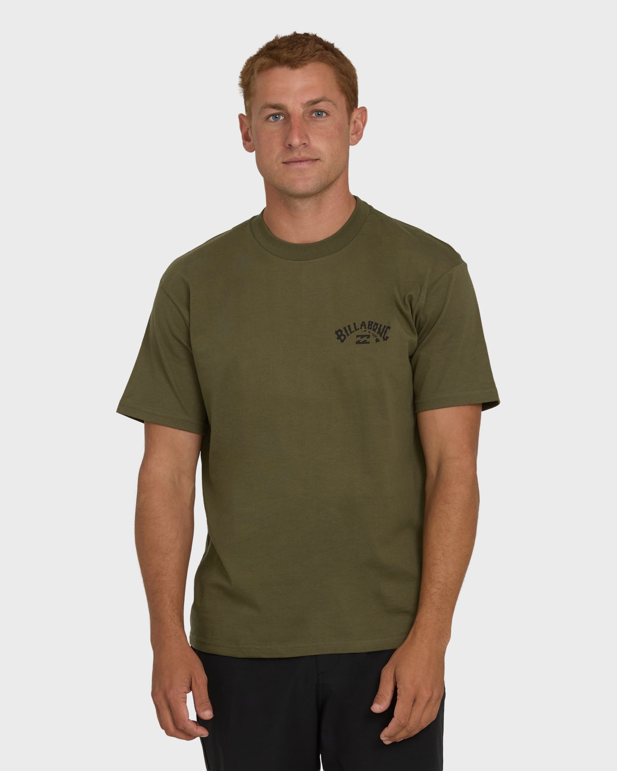 Arch Hi Regular Short Sleeve T-Shirt - Military