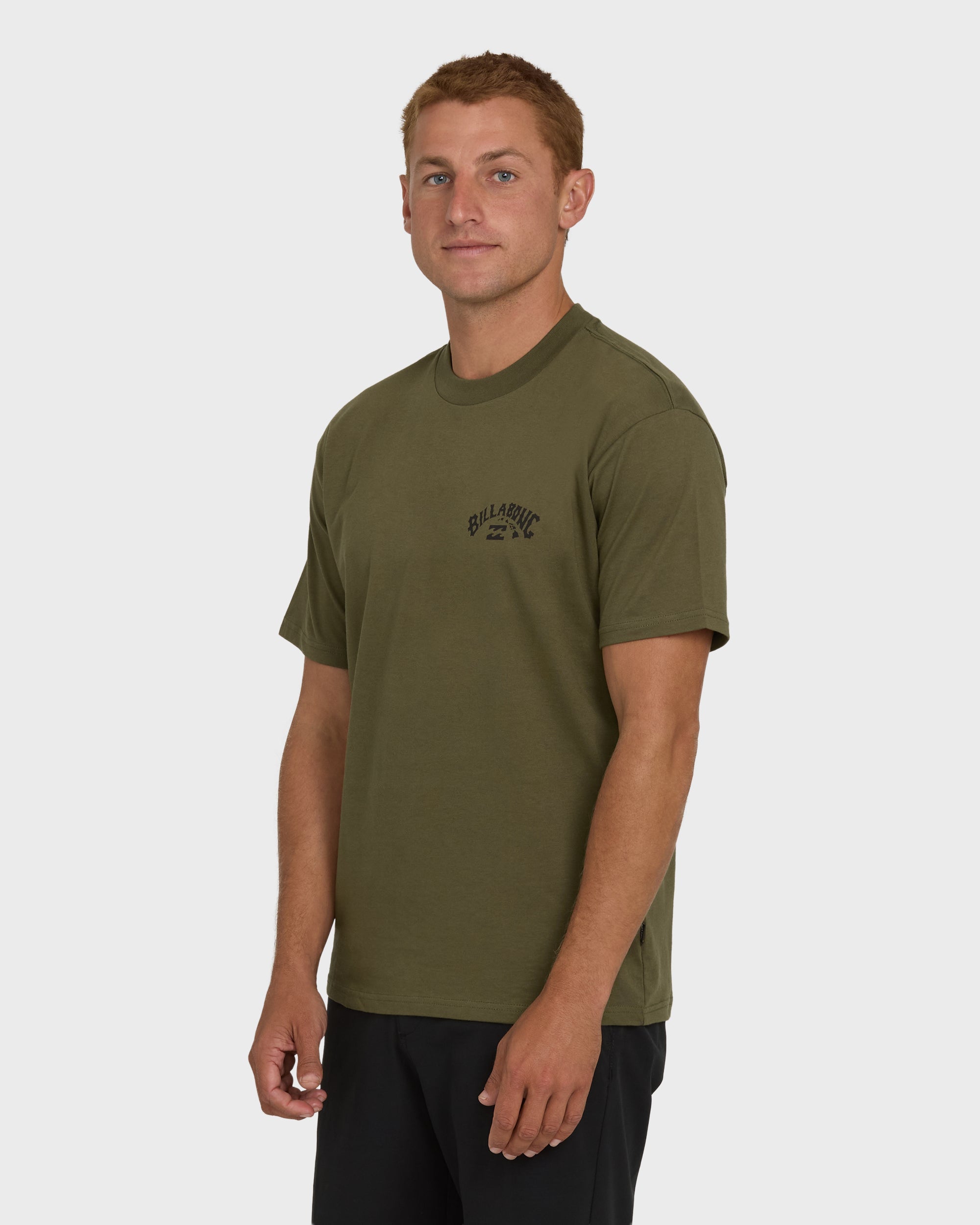 Arch Hi Regular Short Sleeve T-Shirt - Military