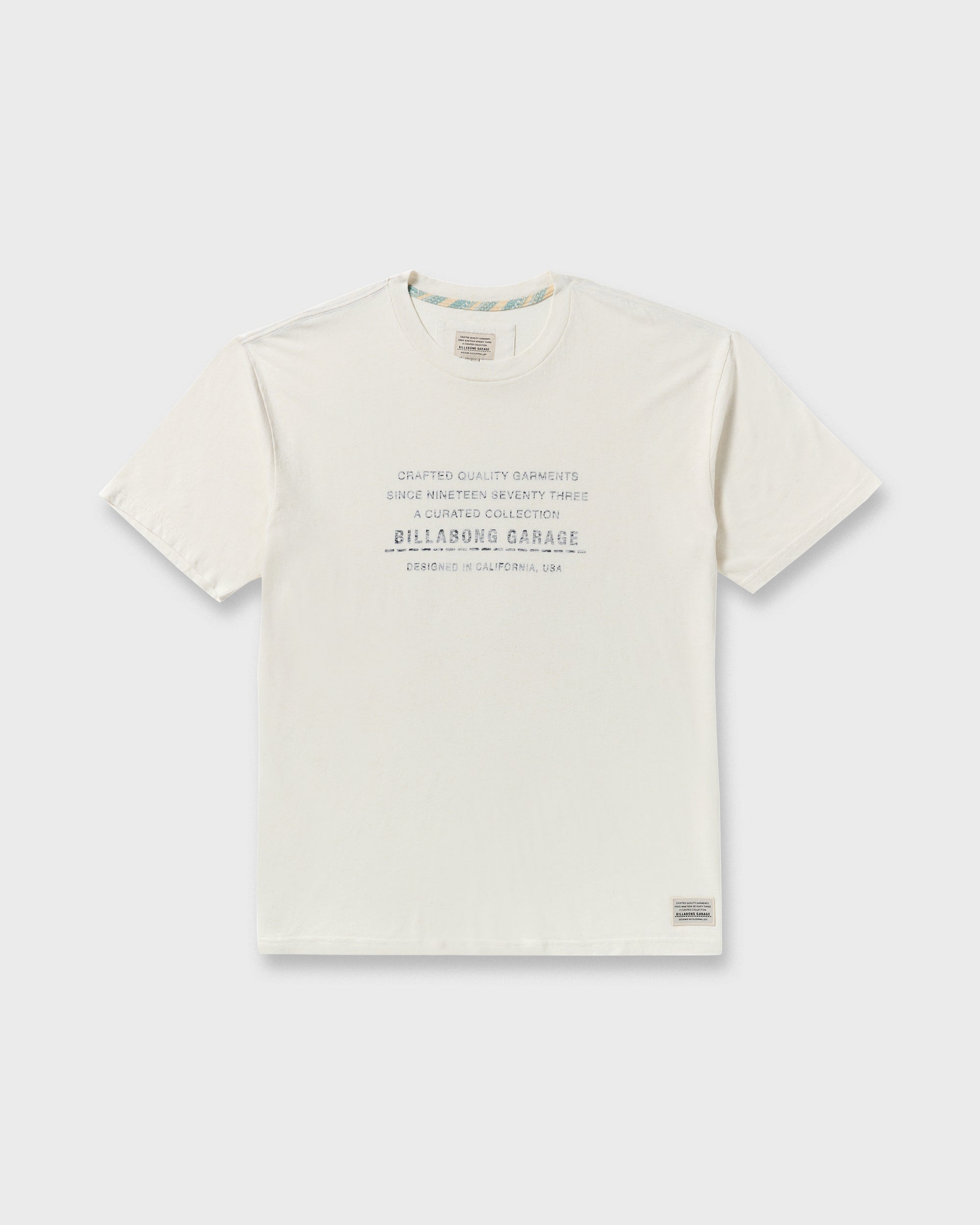 The Label Garage Regular Short Sleeve T-Shirt - Off White