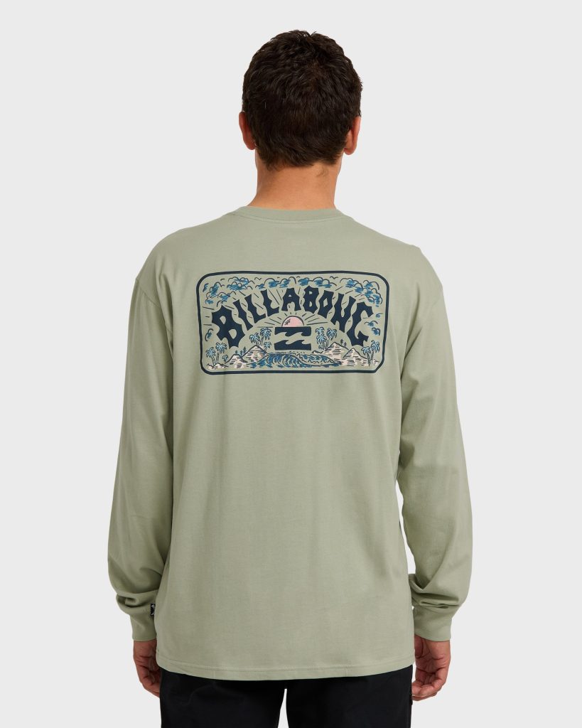 A/Div Scenic Arch Long Sleeve T-Shirt - Seagrass
