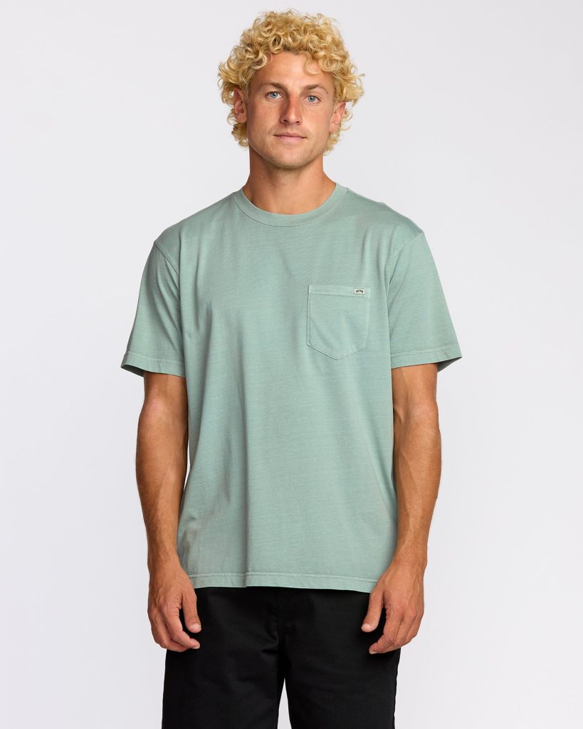 Essential Premium Wave Wash T-Shirt - Mineral Blue