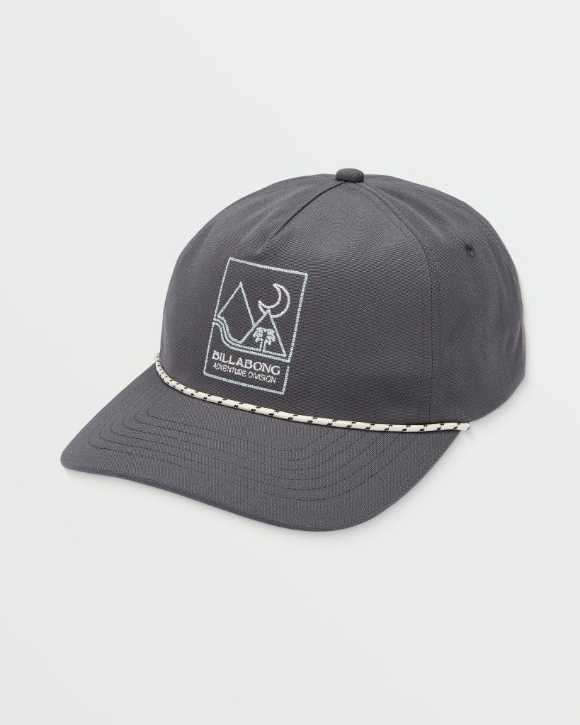 A/Div Strapback Hat - Aged Indigo