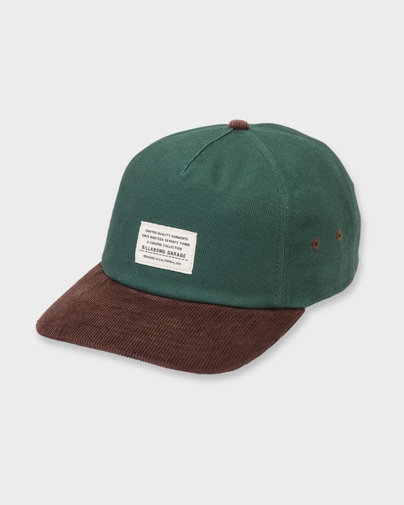 Mill Spec Garage Strapback Hat - Teal