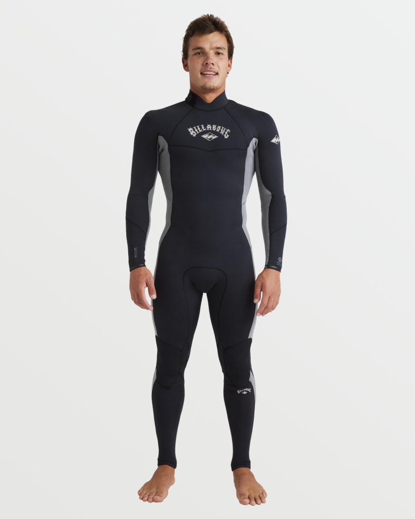3/2mm Absolute Natural Back Zip Fullsuit - Alloy