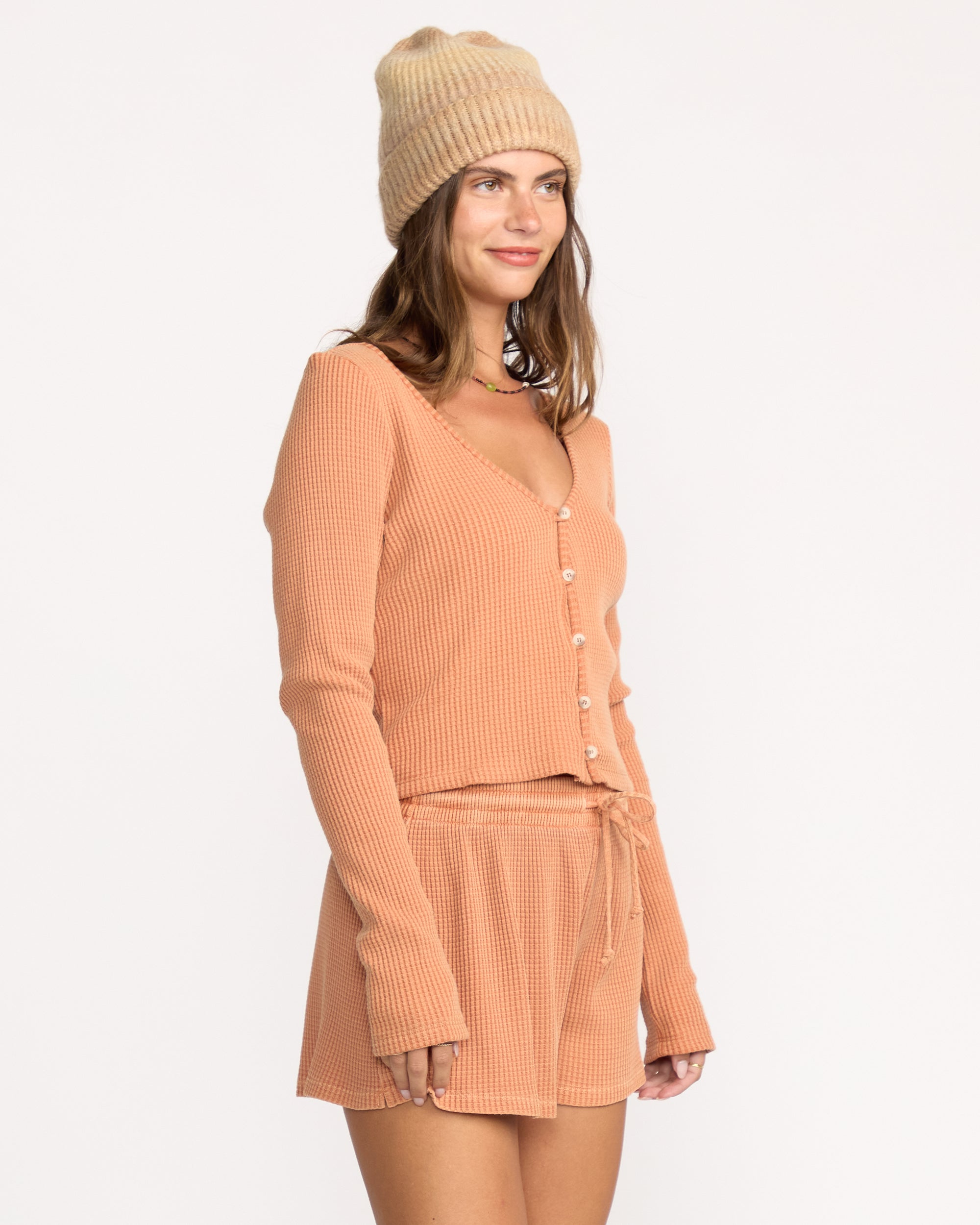 Paxton Long Sleeve Top - Sunburnt