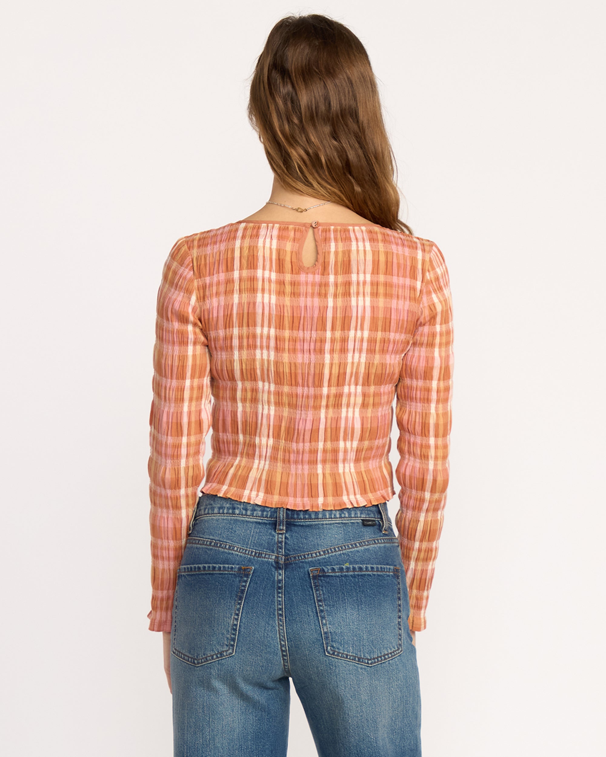 Check Me Out Long Sleeve Shirt - Sunburnt