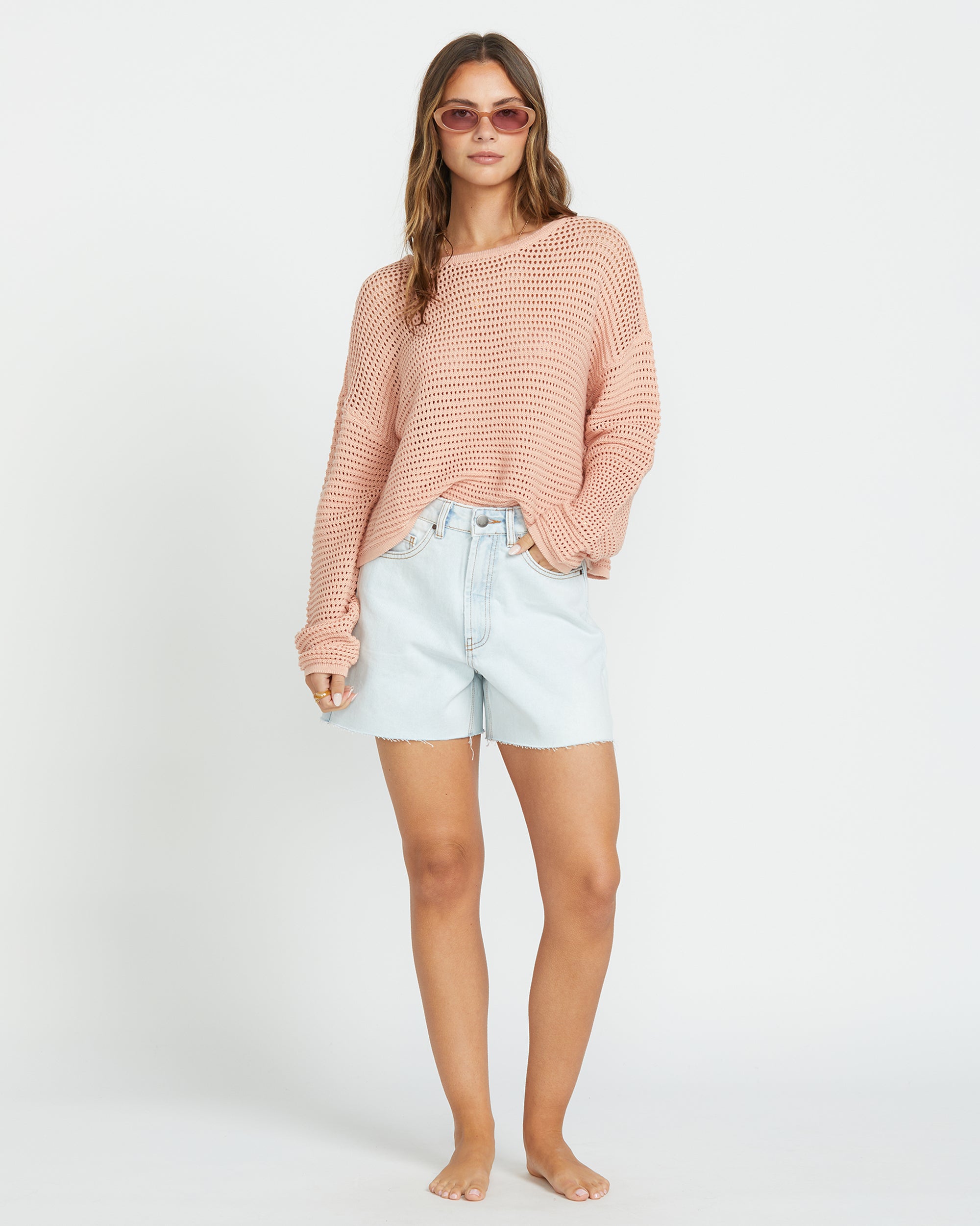 Daybreak Sweater - Faded Rose