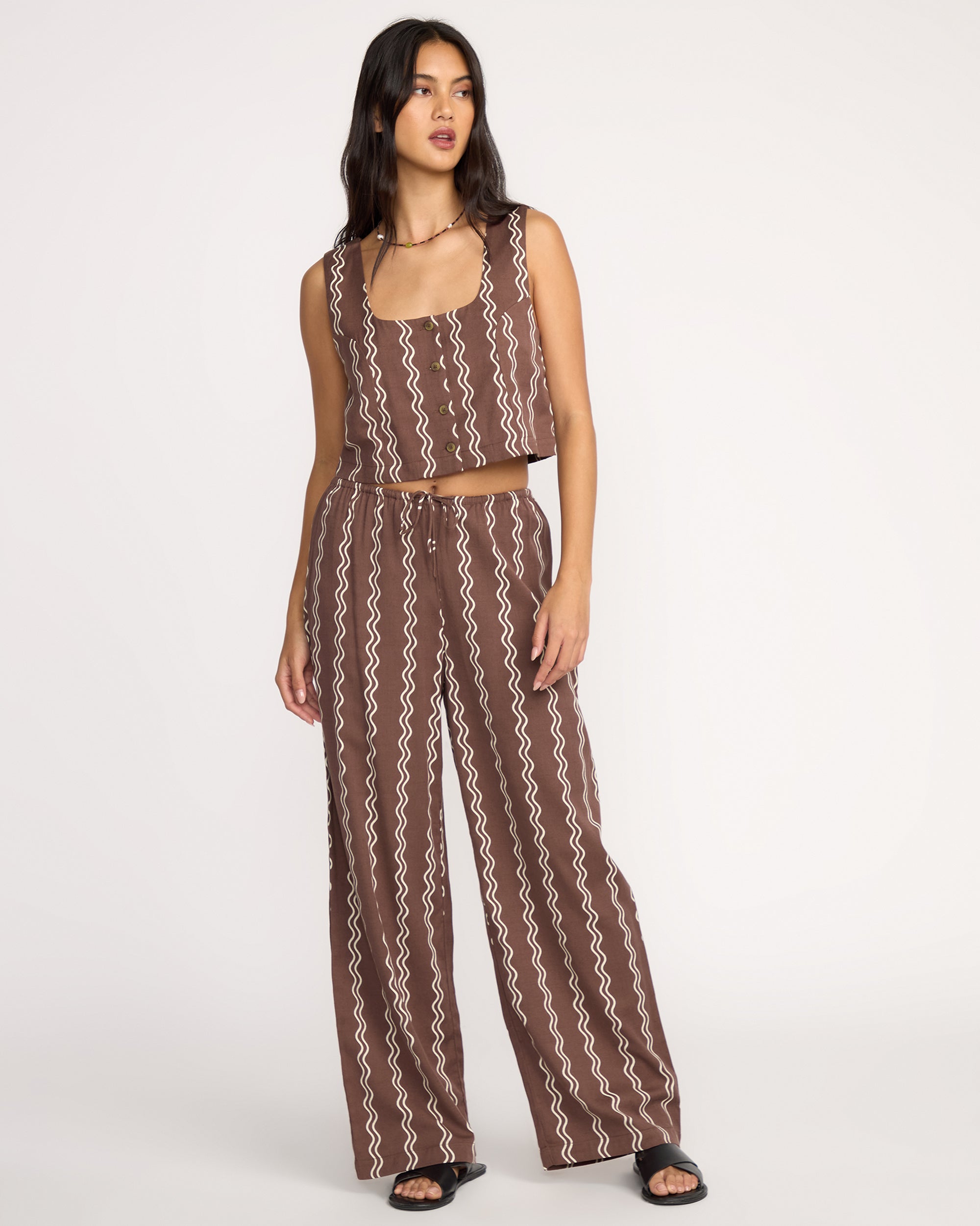 Another Wave Pants - Espresso