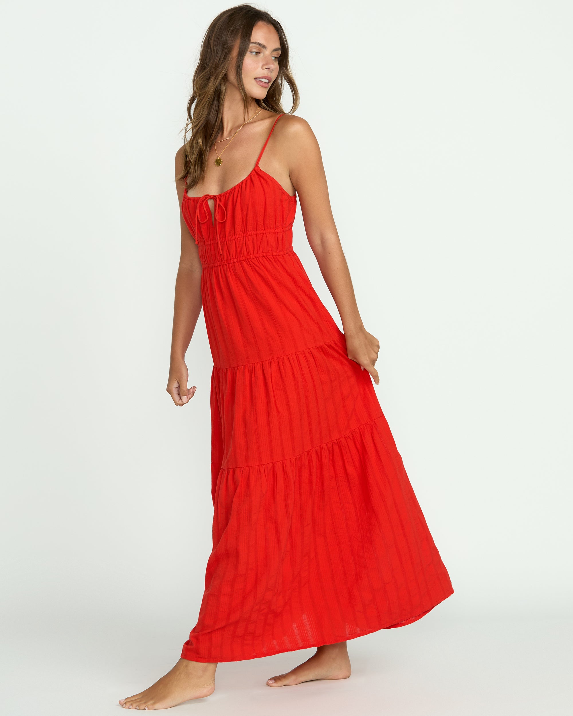 Red Aloha Maxi Dress - Red Aloha