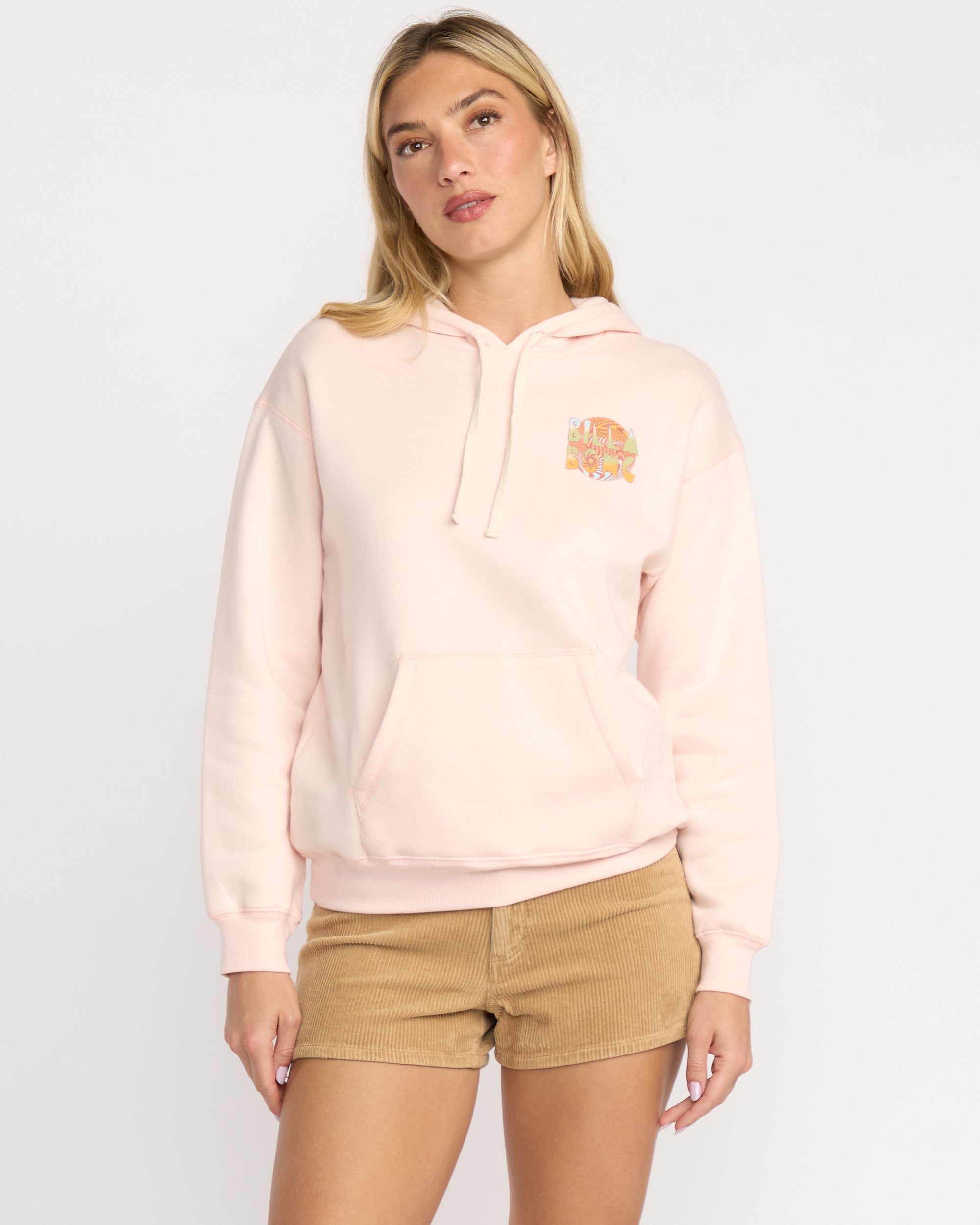 All Good In Summer Hoodie - Light Peach