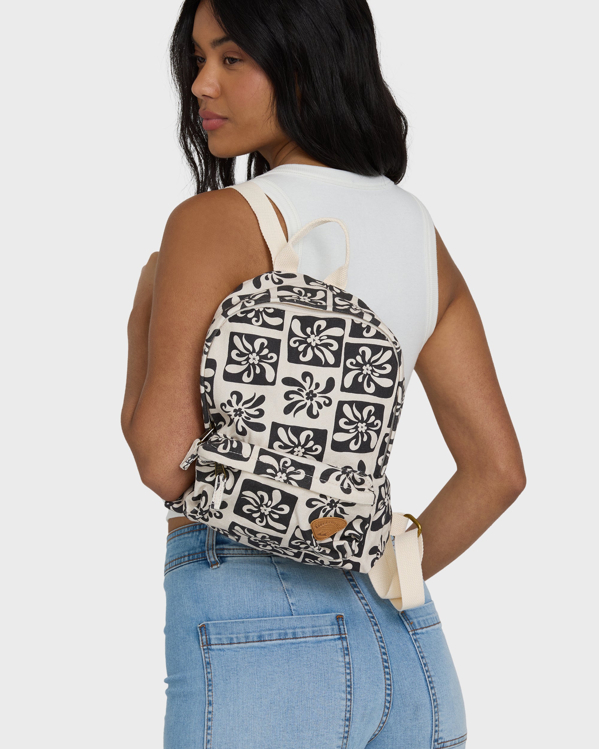 Mini Mama Backpack - Black Sands