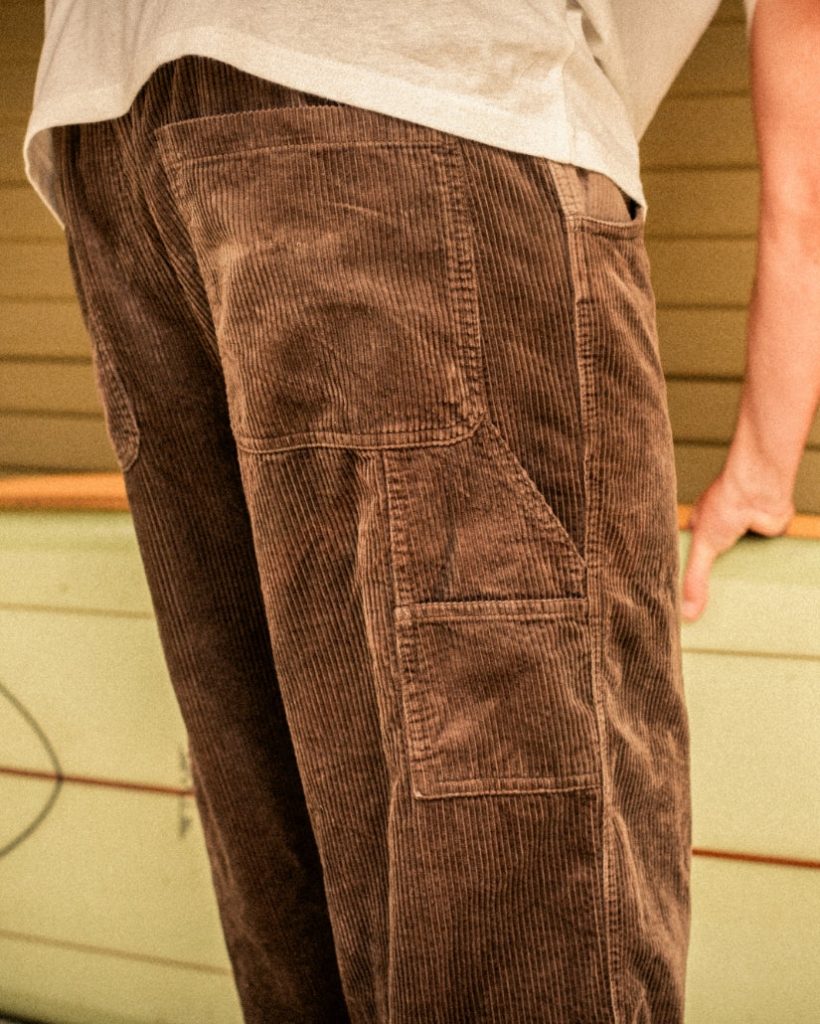 Larry Cord Garage Pants - Chocolate