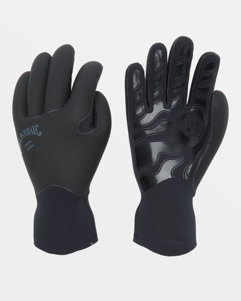 3mm Furnace Upcycler GBS 5 Finger Wetsuit Gloves - Black