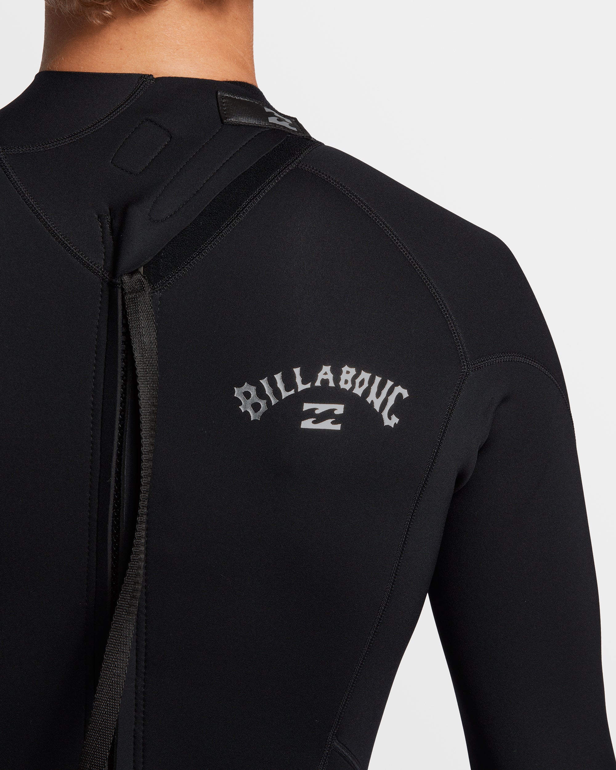 4/3mm Foil GBS Back Zip Wetsuit - Black