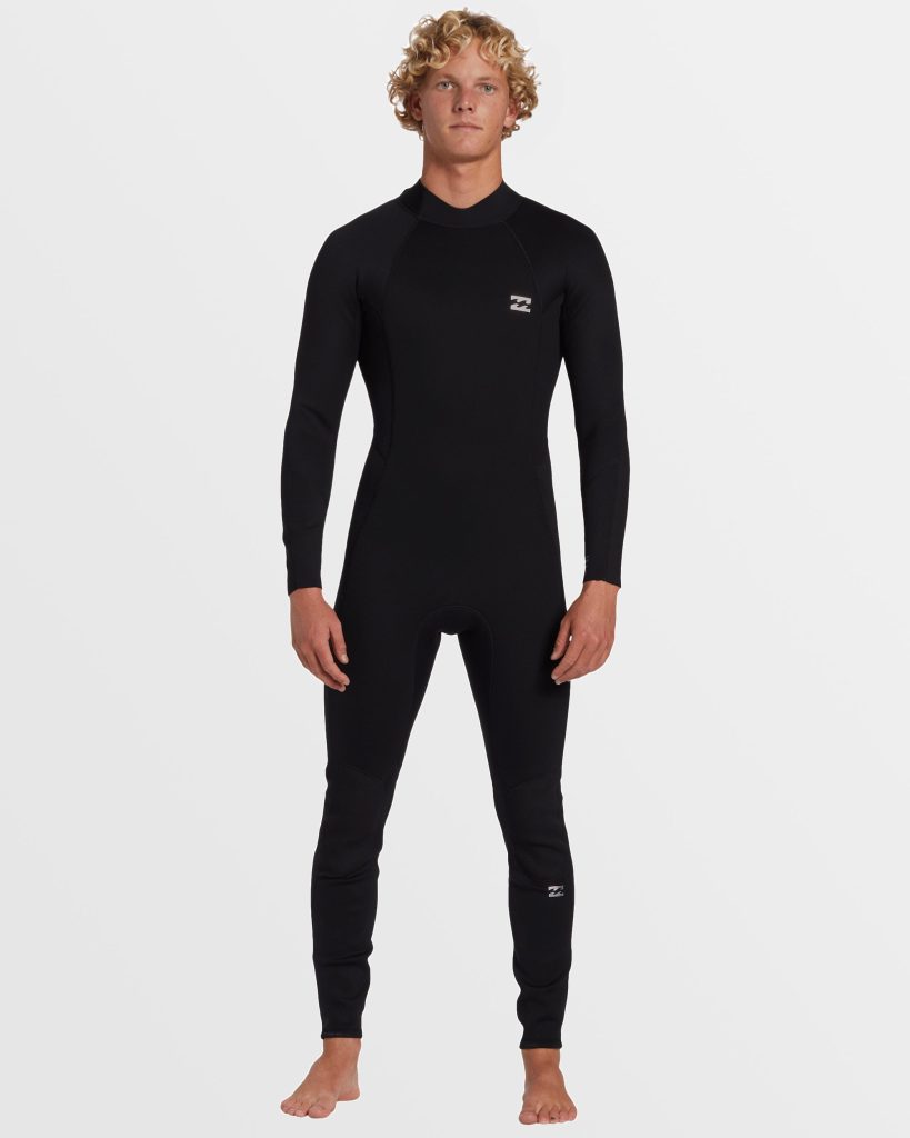 4/3mm Foil GBS Back Zip Wetsuit - Black