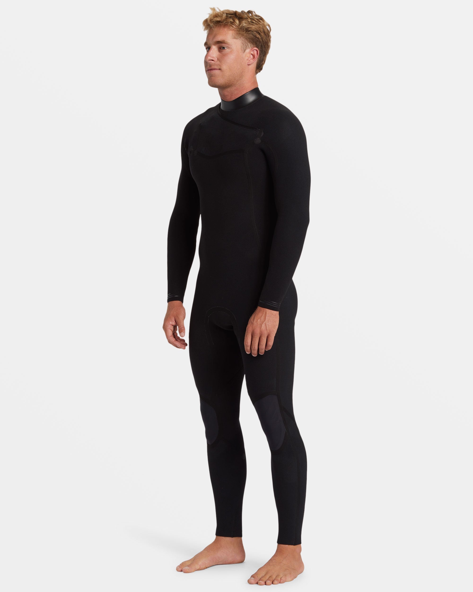 4/3mm Revolution Natural Upcycler GBS Chest Zip Wetsuit - Black