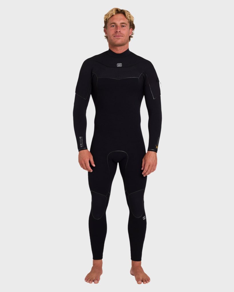 3/2mm Furnace Ultra GBS Gullwing Chest Zip Full Wetsuit - Black