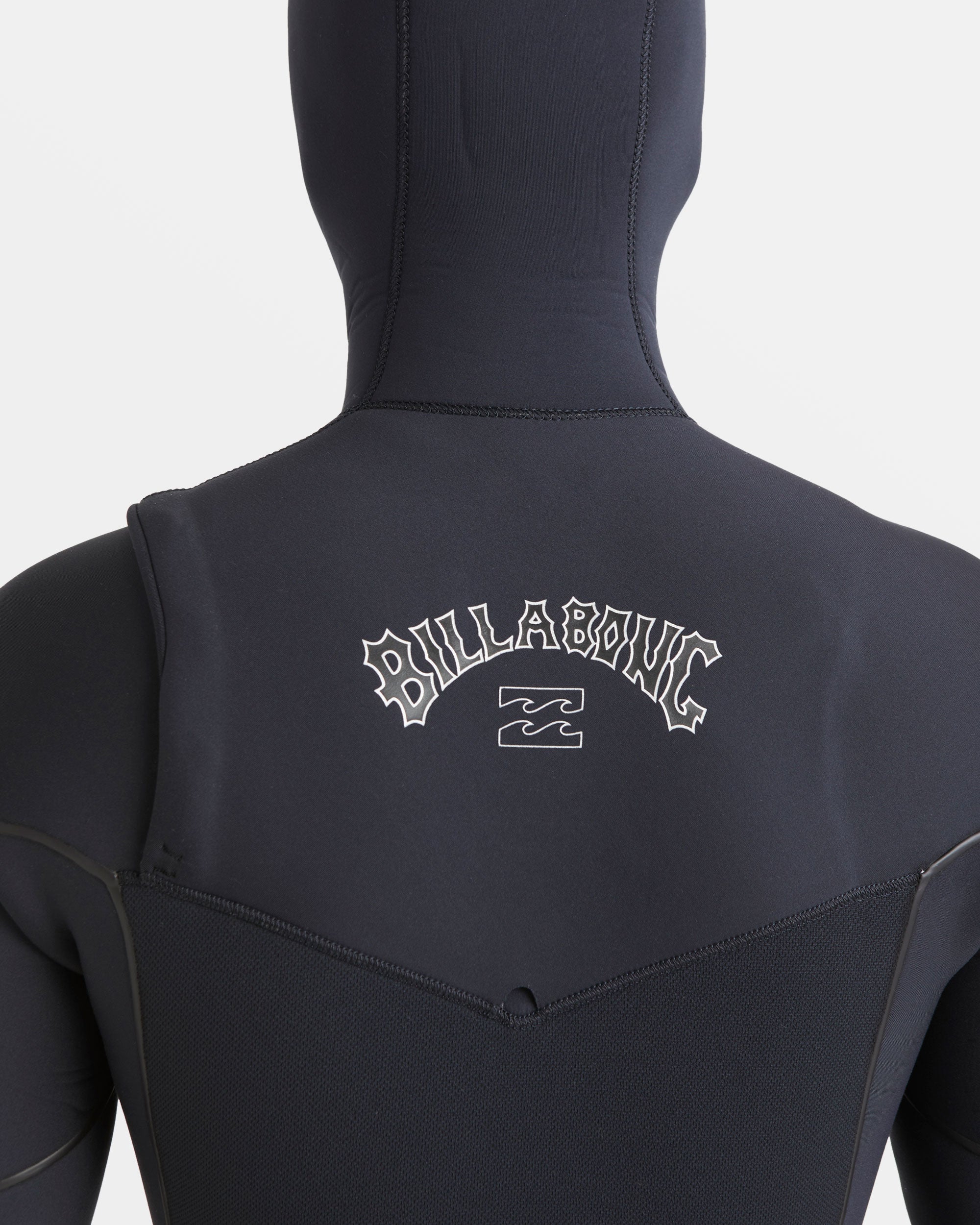 6/5mm Furnace Natural Upcycler Welded Chest Zip Wetsuit - Black