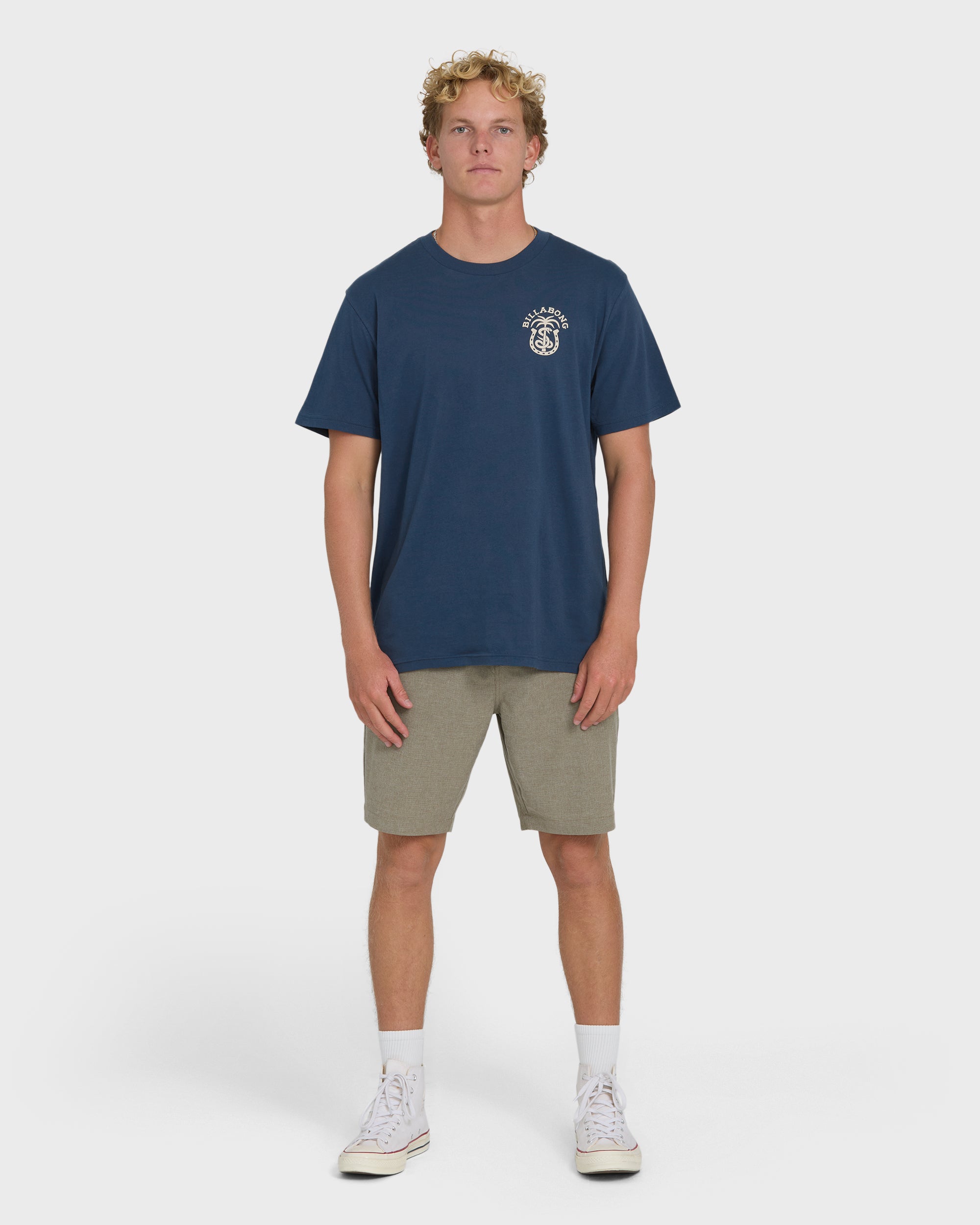 Forge Premium Short Sleeve Cotton T-Shirt - Dark Denim