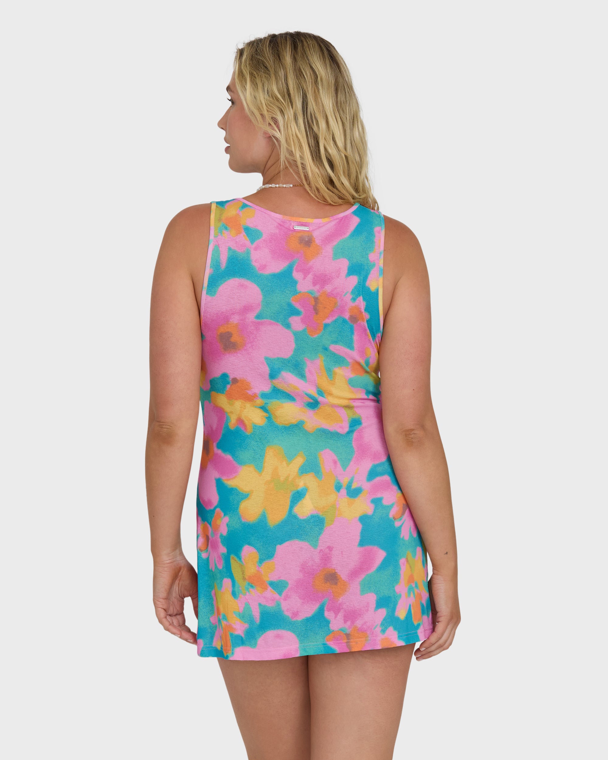 Lookin Fresh Cover-Up Dress - Ocean Spray