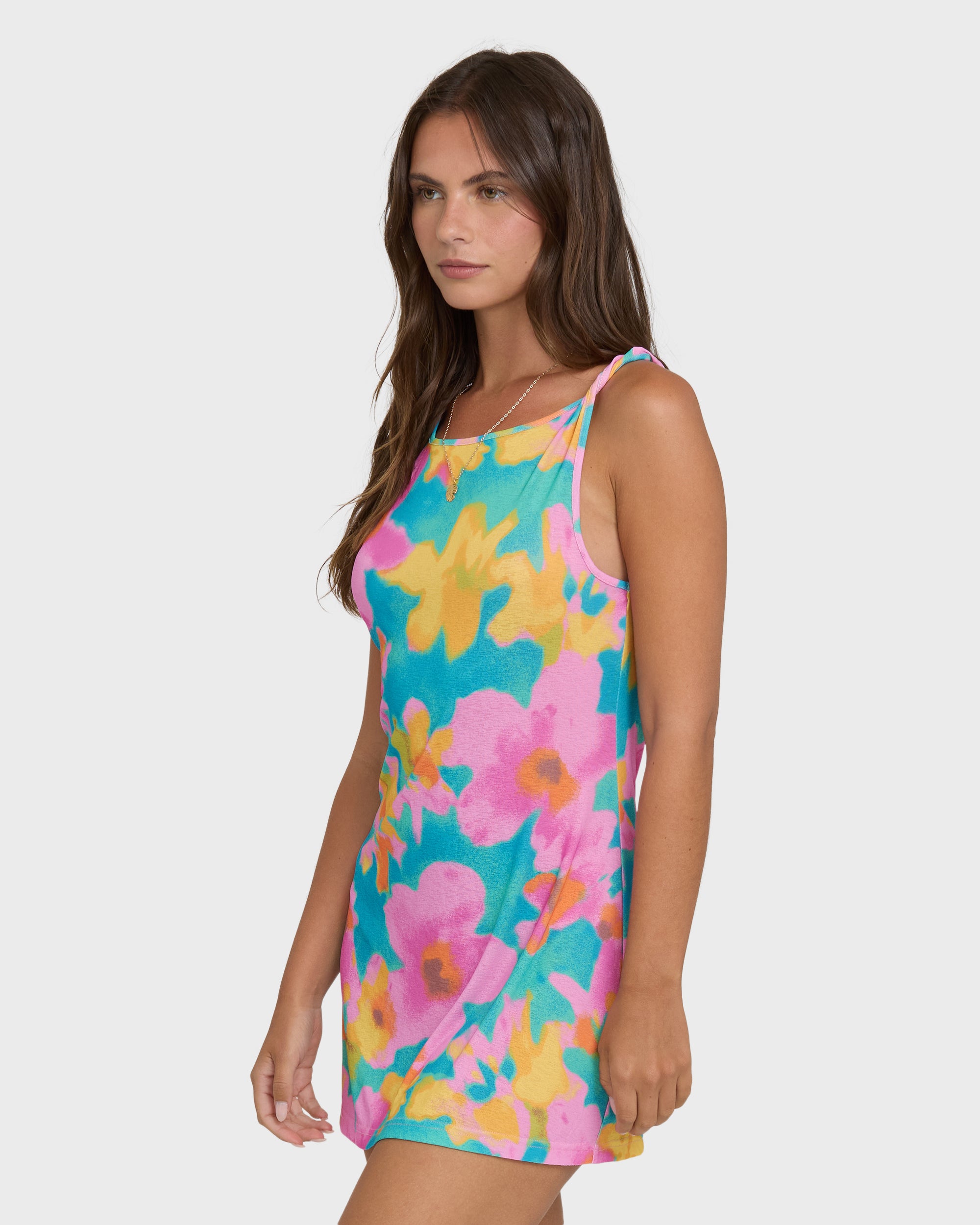 Lookin Fresh Cover-Up Dress - Ocean Spray